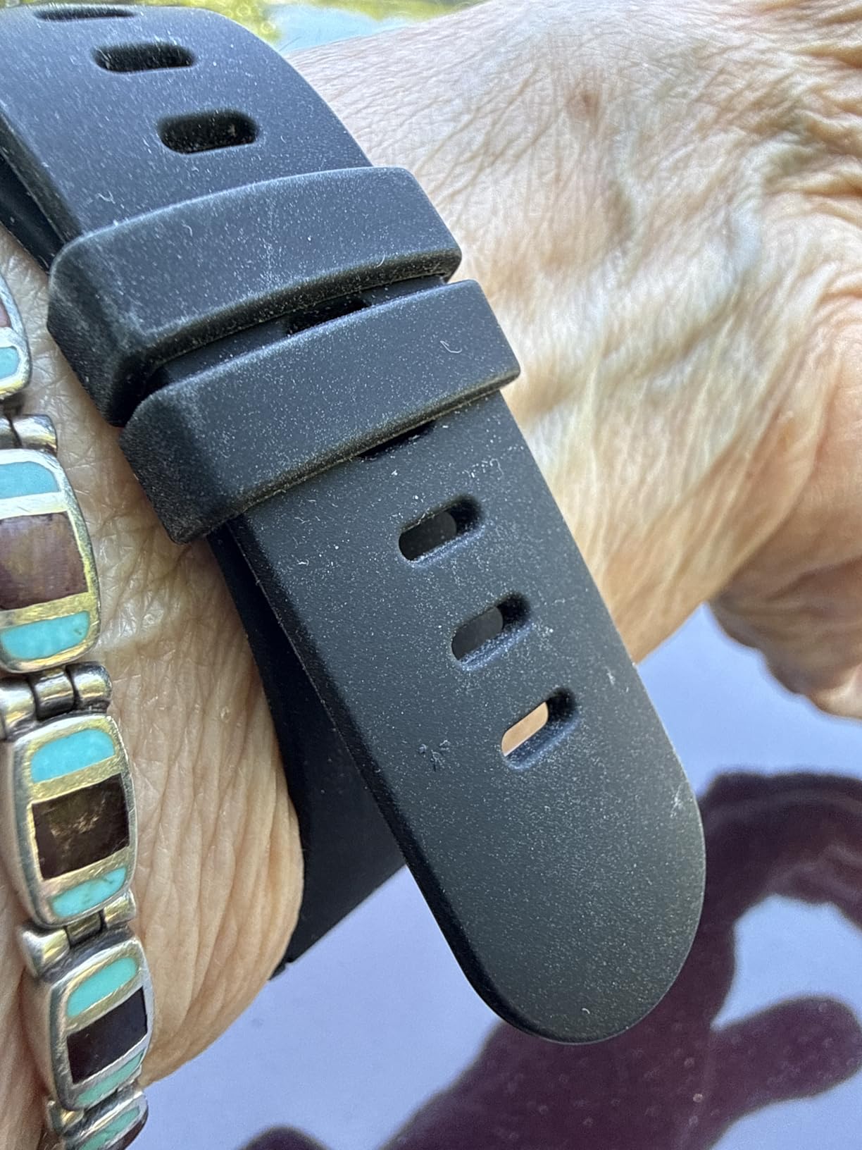 Seculife Medical Alert Smartband for Seniors - Alerts Go Direct to Family, No Call Center | Auto Fall Detection, GPS Tracking, Heart Rate Monitor, 2-Way Calling, SOS Button, Waterproof Wearable customer photo 2