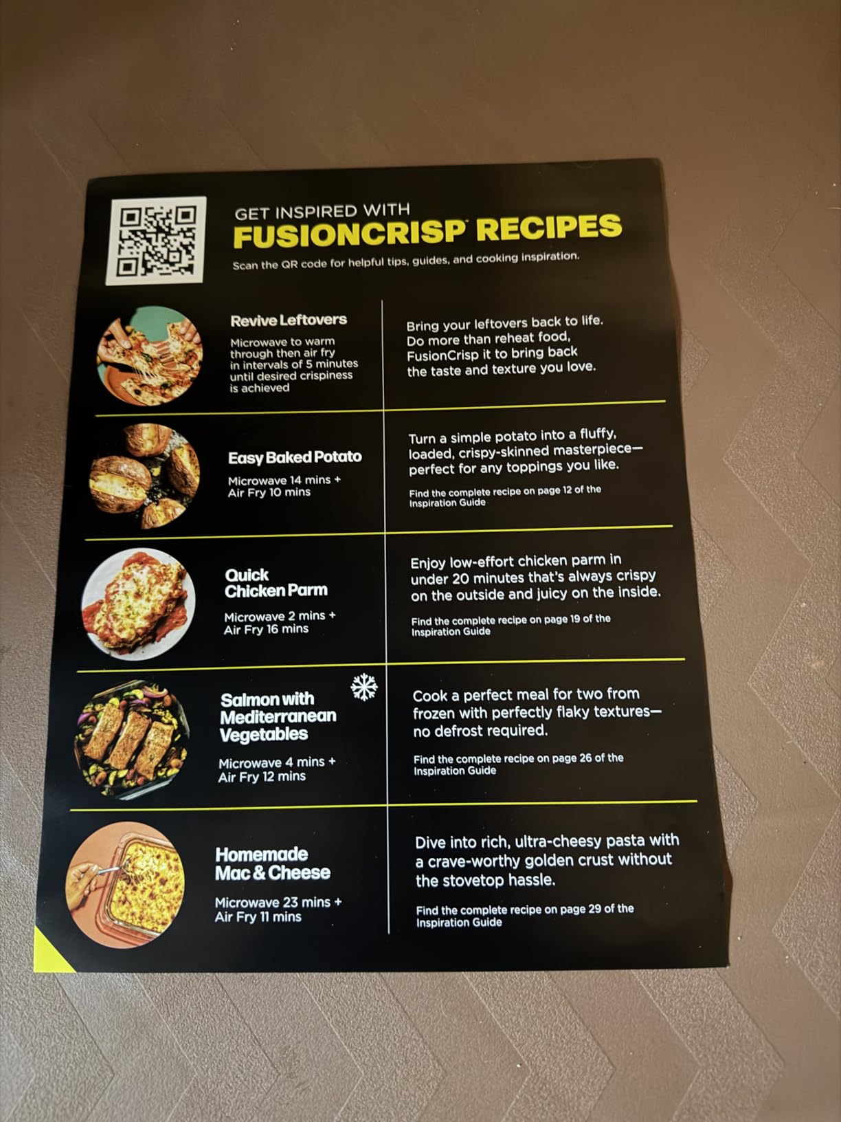 Ninja Crispi Microwave & Air Fryer with FusionCrisp, Silver, MW101 | Replaces a countertop microwave and air fryer with 14 functions; Fast 1000W microwave and powerful 1700W Ninja air fryer customer photo 1