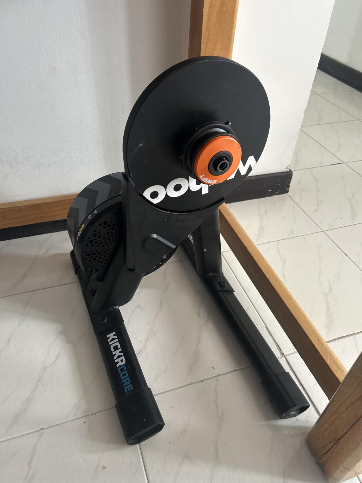 Wahoo Fitness KICKR CORE 2 ZWIFT COG and Click - Orange Cog 3rd Generation customer photo 1