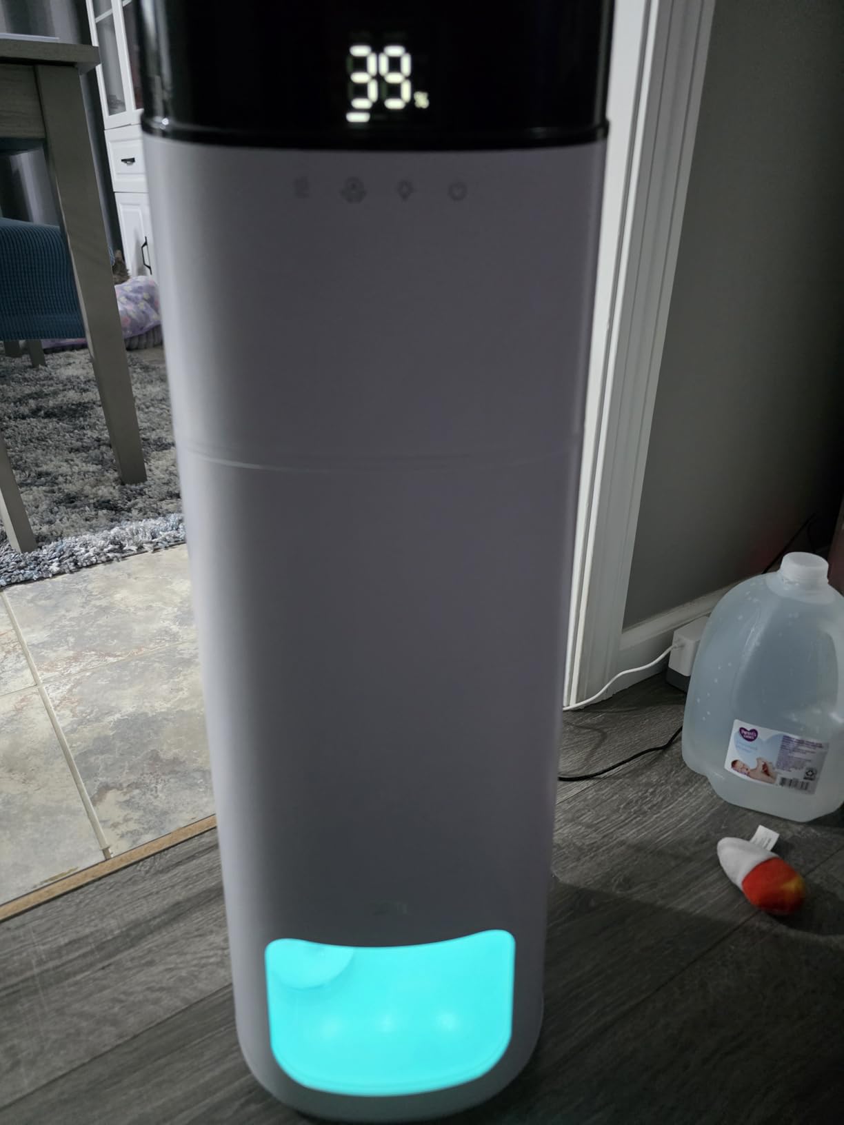 DREO 16L Smart Humidifier Large Room 1000 ft², 130H Runtime, 30dB, Top Fill | Auto Mode, Remote/Touch/Voice & APP Control, Clean Tank Technology, RGB Light, Cool Mist Humidifiers 755S customer photo 1