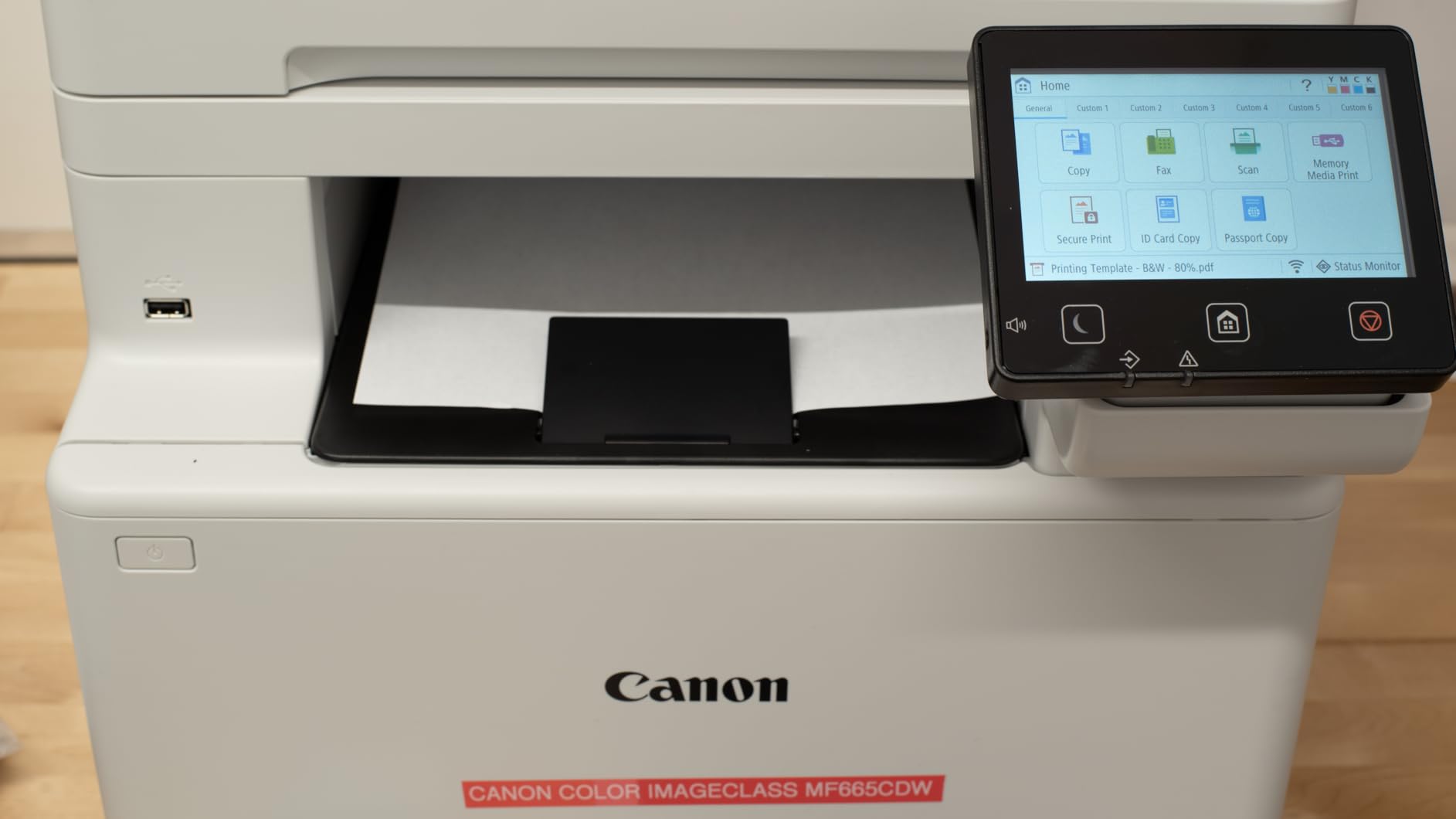 Canon Color imageCLASS MF665Cdw - Wireless, All-in-One Duplex Laser Printer | Copier, Scanner, Fax, Auto Document Feeder, 22 PPM for Home and Office customer photo 1