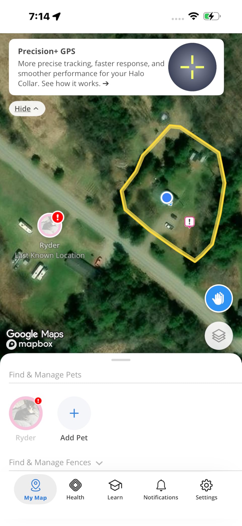 Halo Collar 5 GPS Wireless Dog Fence | Keep Your Dog Safe with Custom Boundaries, Real-Time Tracking, and Instant Alerts at Home, Away, or Off-Grid customer photo 2