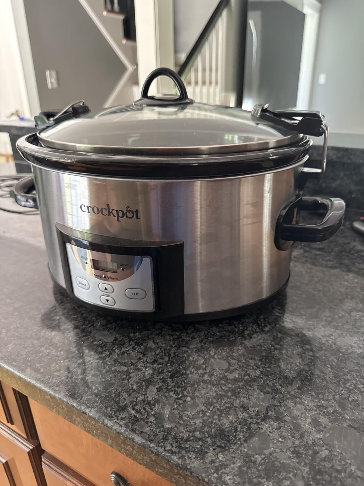 Crock-Pot Design Series 7-Quart Programmable Slow Cooker, Morning Haze Blue customer photo 2