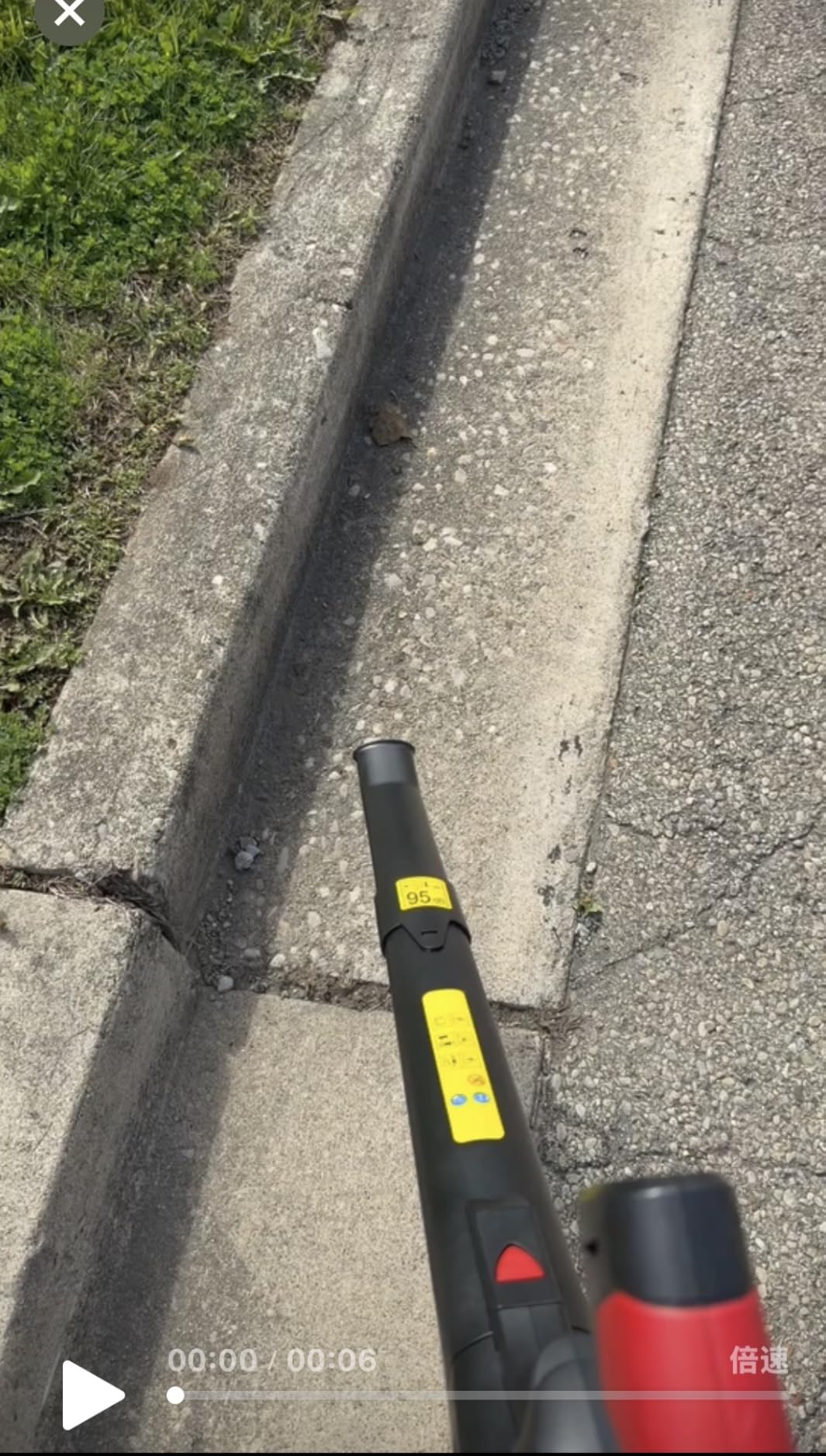 MZK 20V Cordless Leaf Blower, Lightweight Electric Blower | Includes 2 x 4.0Ah batteries and charger for leaves, patio cleanup, dust, lawn care, and yard work. customer photo 1