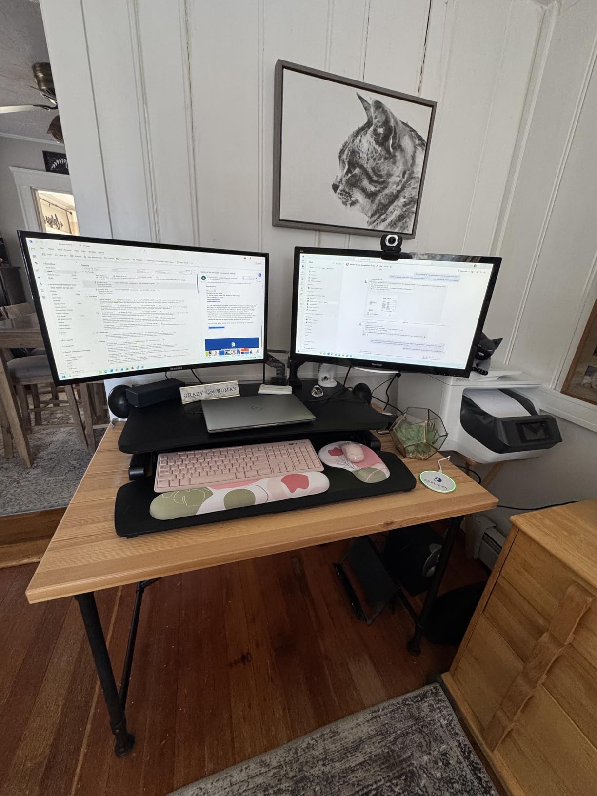 ErGear Dual Monitor Arm, Full Adjustable Monitor Mount for 13-32