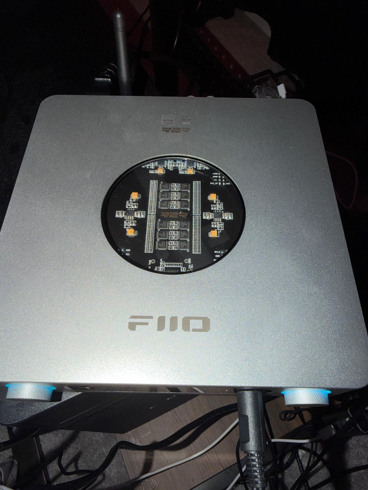 FiiO K13 R2R Desktop DAC & Headphone Amp, High-Fidelity 24Bit R2R DAC, Powerful 2400mW Output, LDAC Bluetooth Streaming, Dual Power Supply, 10-Band PEQ, Balanced XLR & RCA Audio Output (Black) customer photo 2