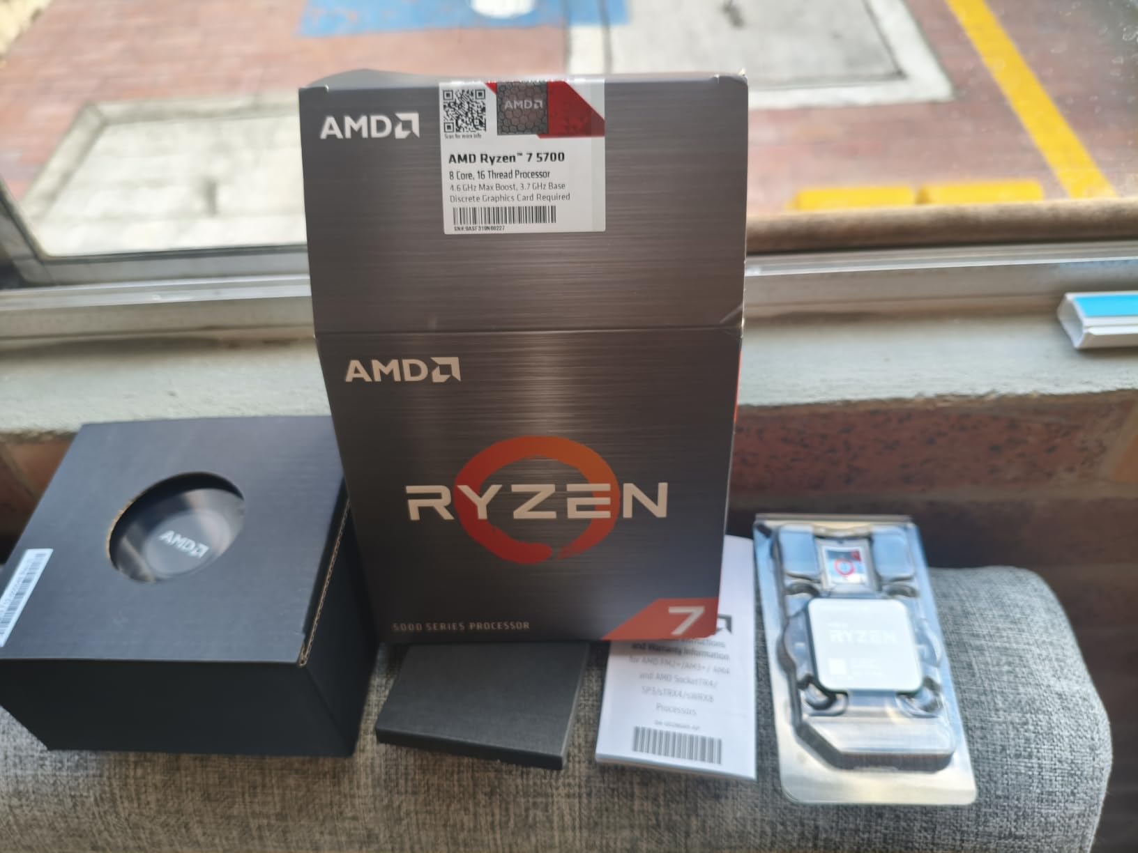 AMD Ryzen 7 5700 8 Cores / 16 Thread 65W TDP Socket AM4 L2+L3 Cache 20MB Up to 4.6GHz Boost Clock Wraith Stealth Cooler customer photo 1