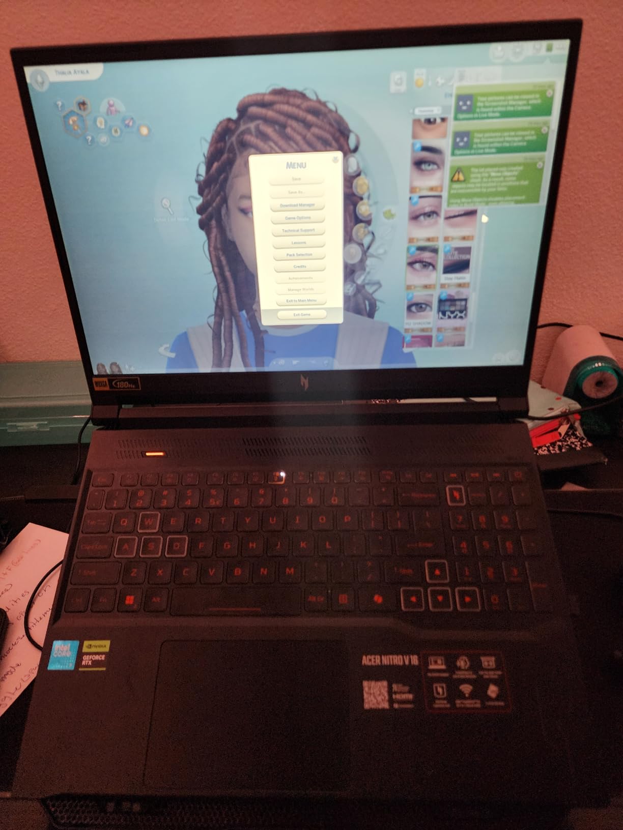 Acer Nitro V Gaming Laptop | Intel Core 7 240H | NVIDIA GeForce RTX 5060 | 16