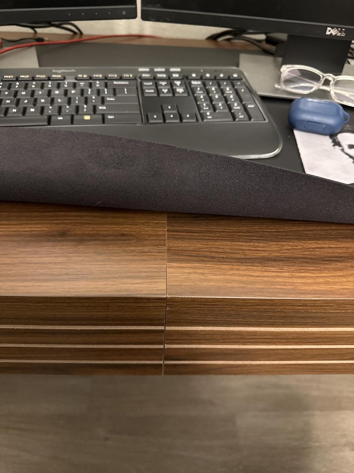Tribesigns 79-Inch Extra Long Desk, Two Person Double Desk for Home Office | Wooden Computer Desk for 2 People, Long Office Desk, Engineered Wood, Writing Table for Office, Easy Assembly, Natural Oak customer photo 1