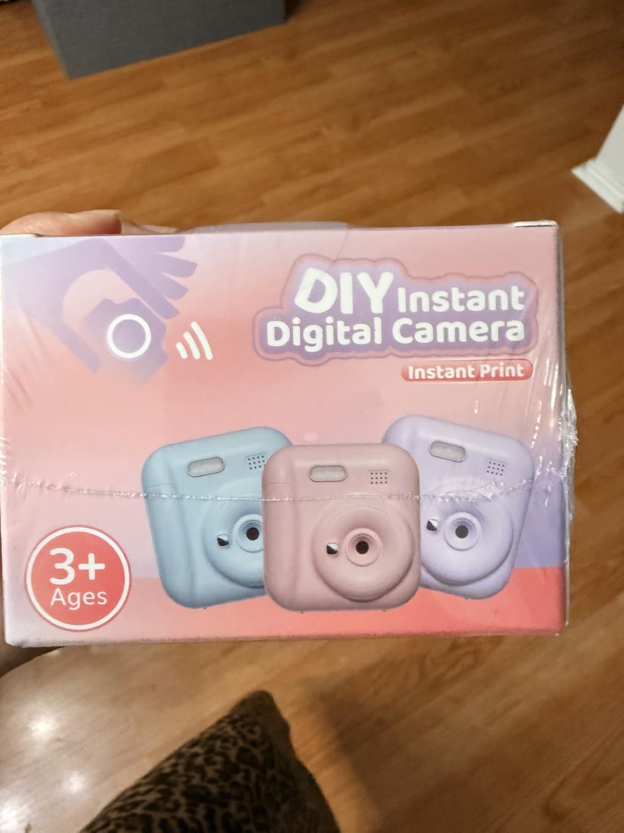 Kids Instant Camera with 64GB SD Card, Portable Digital Camera Toy for Girls and Boys Ages 3-12, Toddler Christmas and Birthday Gift for 3 4 5 6 7 8 9 10 Year Old Kids customer photo 2
