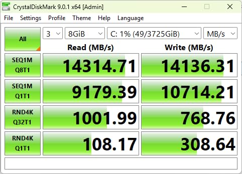 WD_Black SN8100 8TB NVMe SSD - PCIe 5.0x4, M.2 2280, Up to 14,900MB/s Read Speed, up to 11,000MB/s Write Speed, Best for AI Applications, Gaming, and Video Editing - WDS800T1X0M customer photo 2