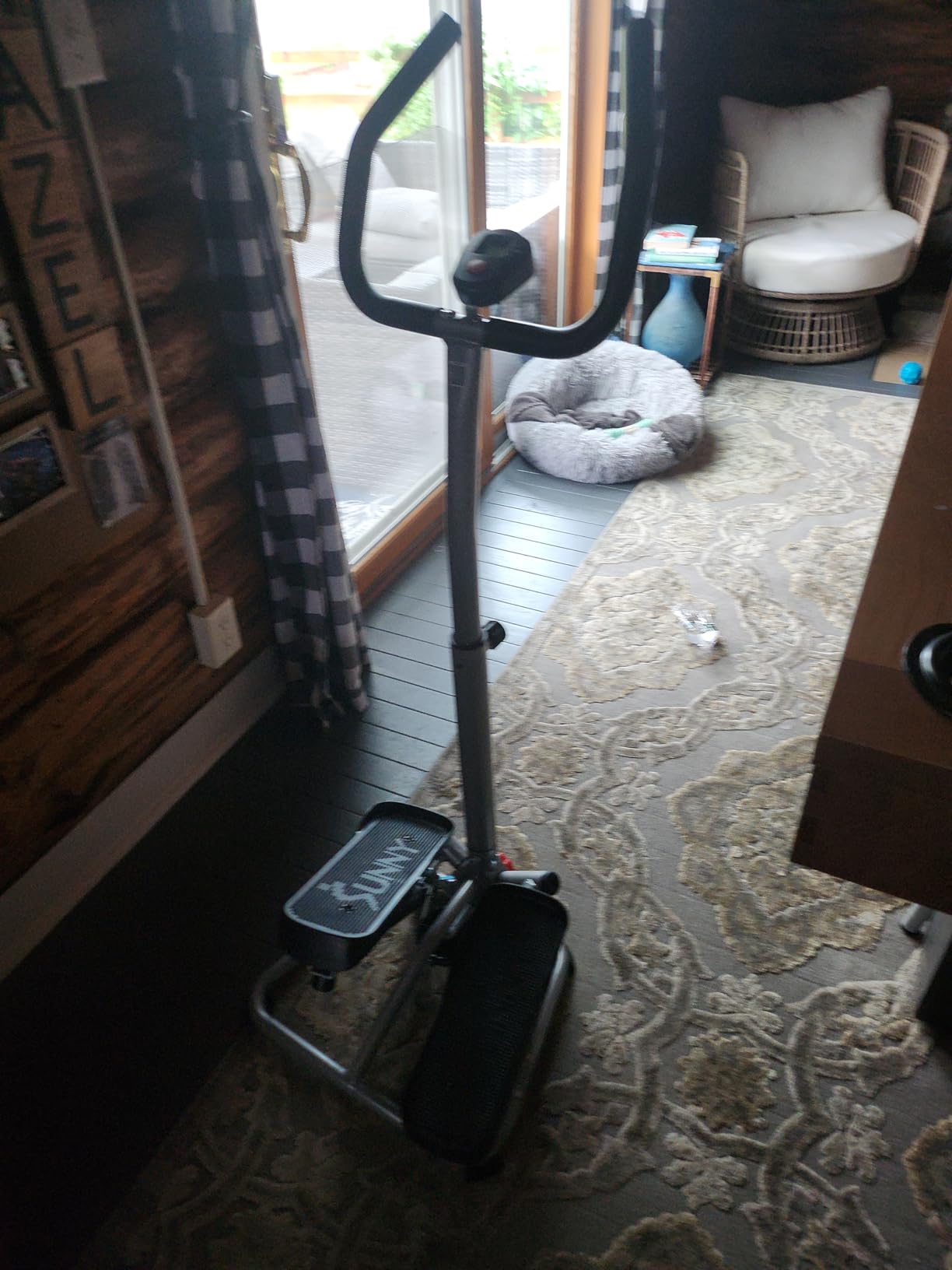 Sunny Health & Fitness Stair Stepper for Home, Smart Foldable Stair Climber customer photo 1