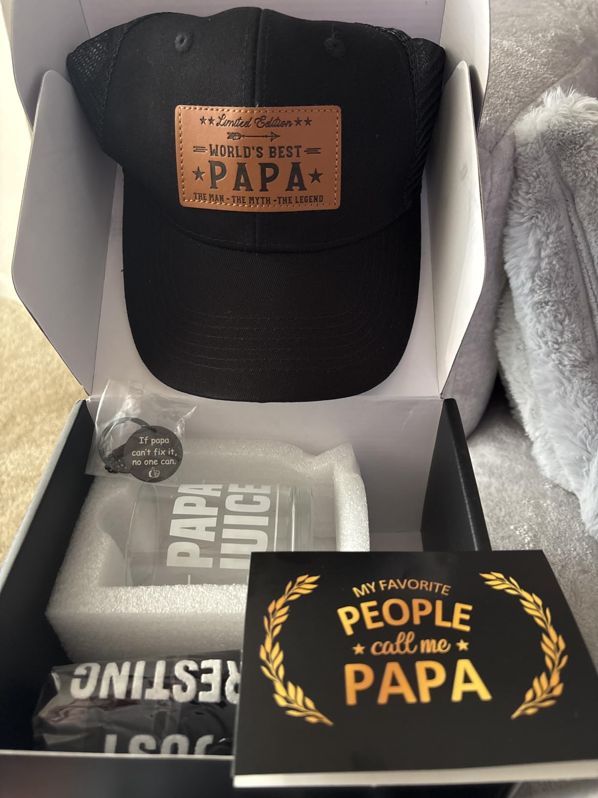 Gifts for Dads Birthday Funny Dad Gifts from Daughter Son Kids Cool Father Happy Birthday Gift Ideas for Dads Presents Basket for Best Dad Ever, Daddy Father Gift Stuff for Christmas, Fathers Day customer photo 2