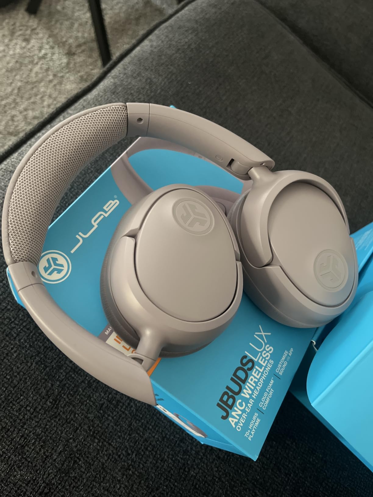 JLab JBuds Lux ANC, Over Ear Headphones, Active Noise Cancelling customer photo 2