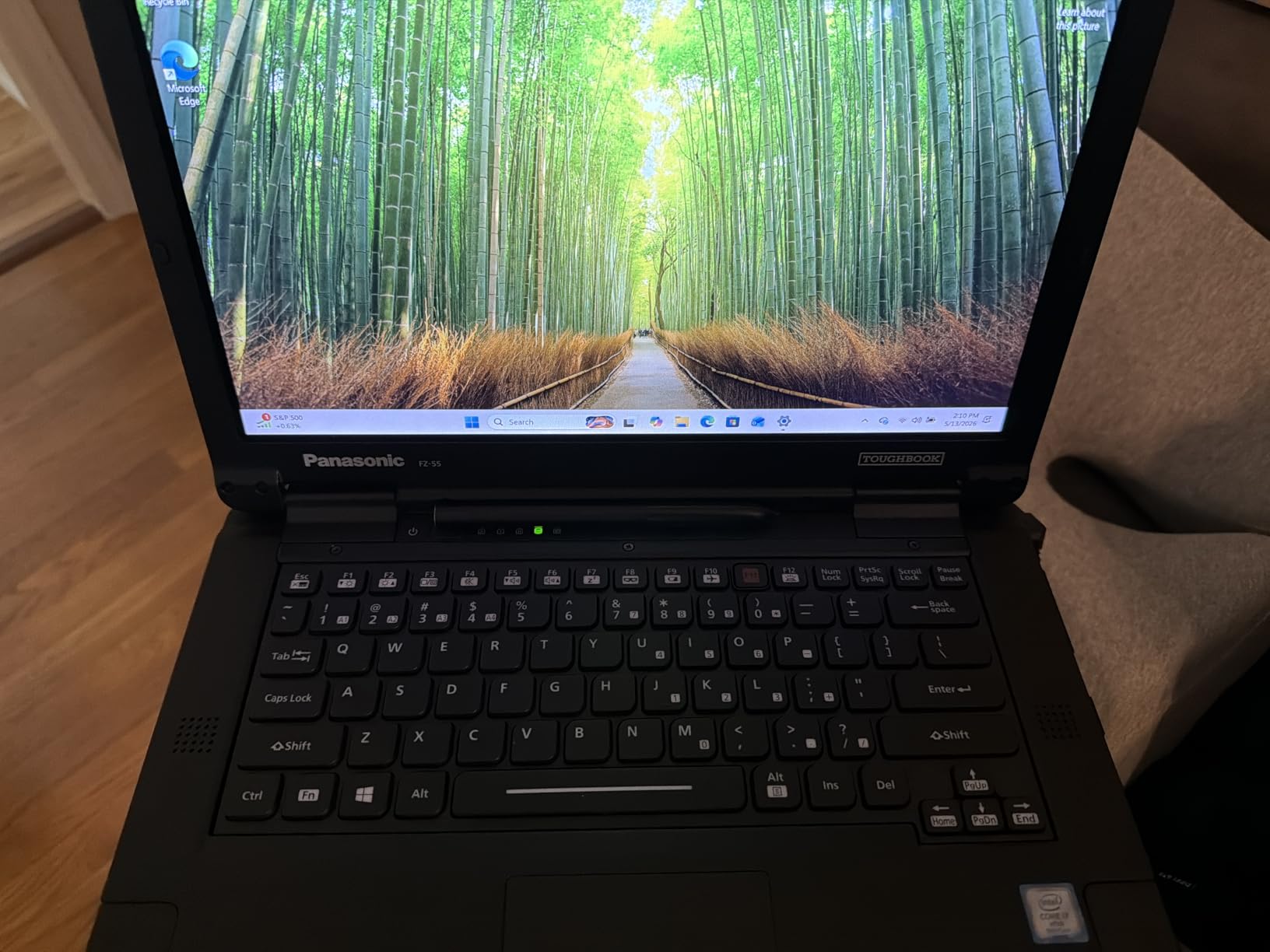 Panasonic Toughbook FZ-55 MK1 Rugged Laptop,14-in i7, 16GB, 512GB (Renewed) | Touchscreen, 4G LTE, USB-C, Windows 11 Pro customer photo 1