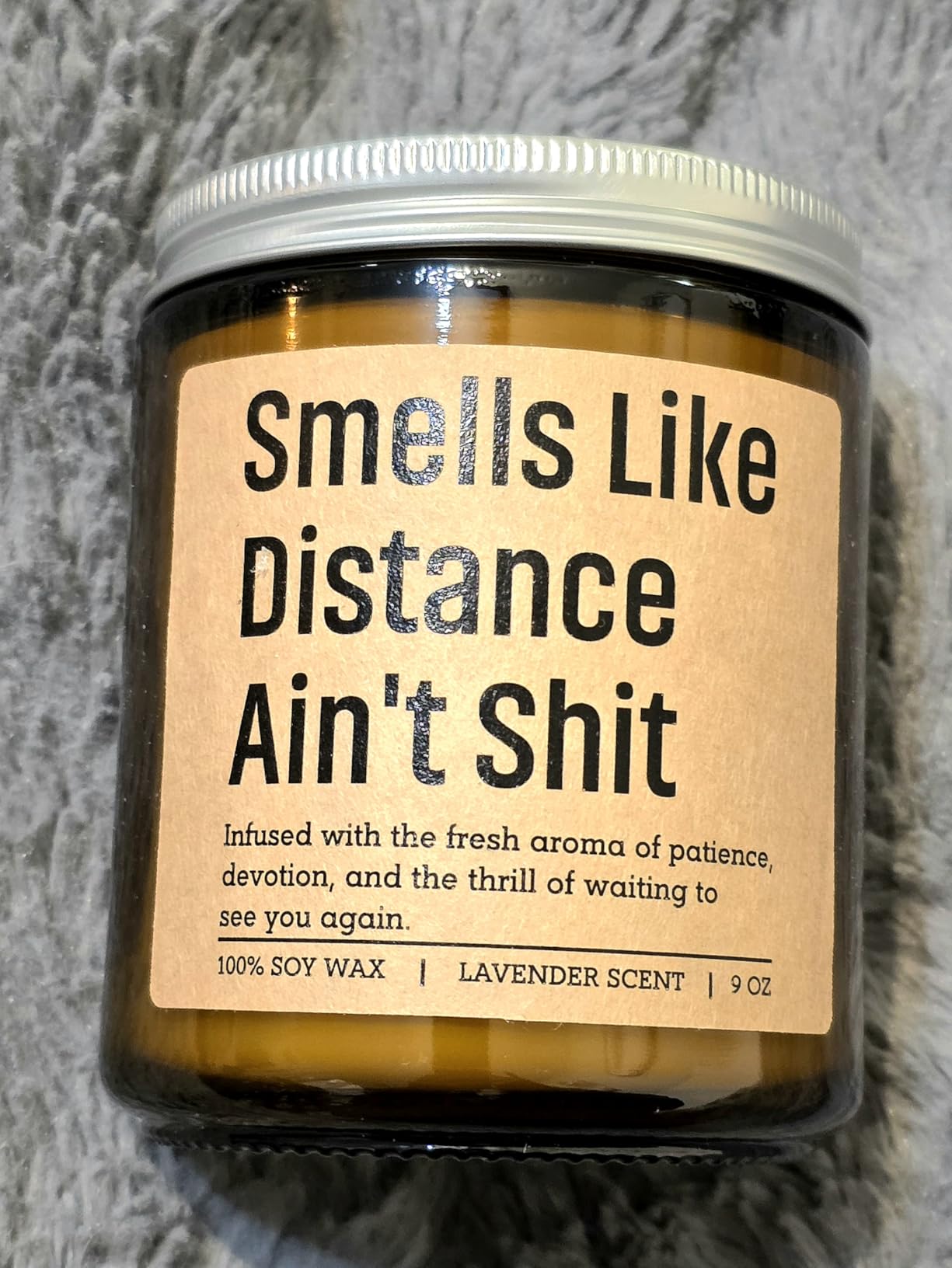 GSPY Scented Candle, Long Distance Relationship Gifts for Him, Her - Gifts for Long Distance Boyfriend, Girlfriend, Couple - Funny Fathers Day, Birthday, Deployment Ideas for BF, GF, Best Friend customer photo 1