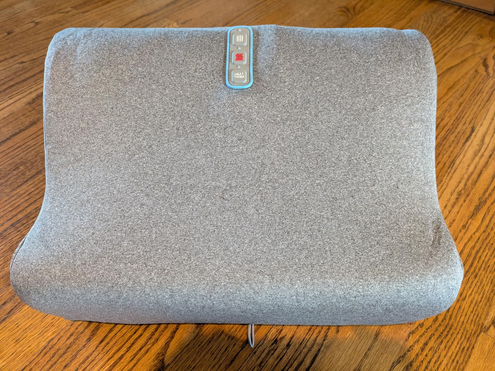 COMFIER 2026 Under Desk Foot Rest at Work with Graphene Fast Heat, Ergonomic Heated Foot Stand with 2 Heights, 3 Heat Levels & 3 Vibration Modes, Heel Support for Back and Leg Pain Relief, Office Home customer photo 2
