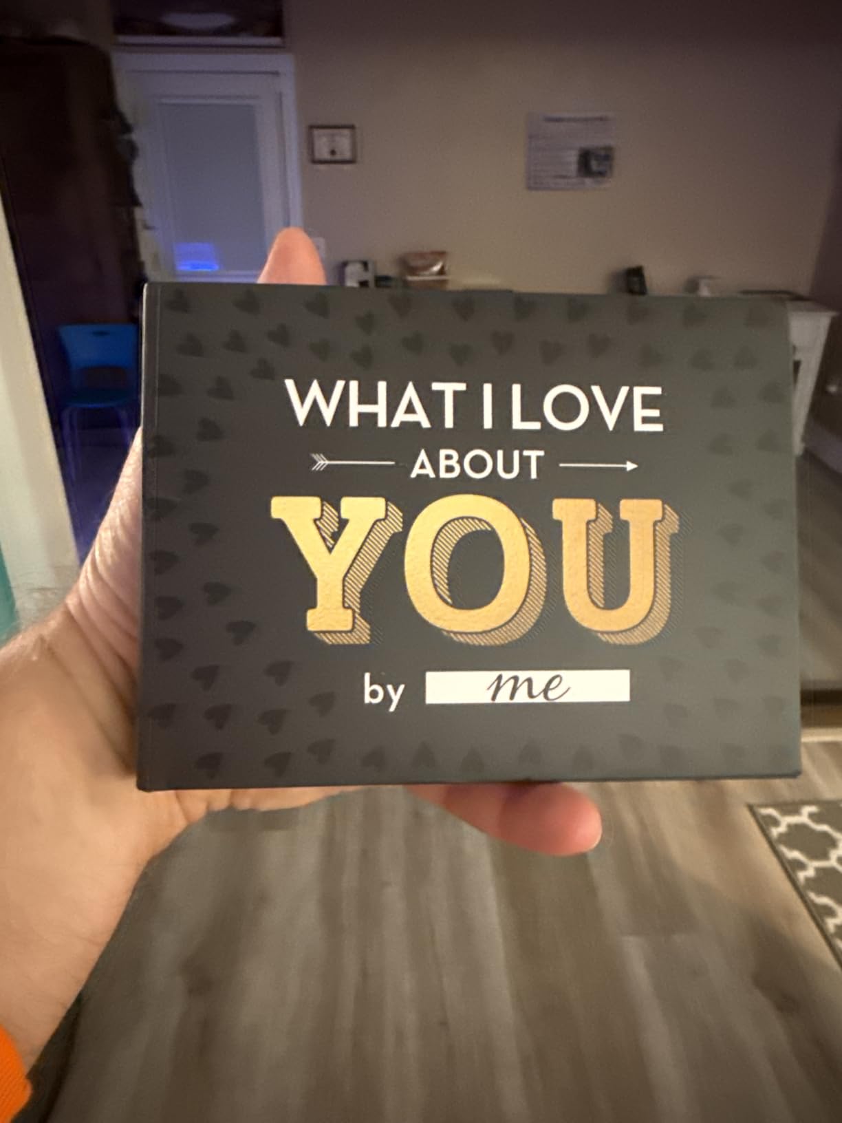 What I Love about You Book - Valentines Day Gifts for Him, Her - Fill-in-the-Blank Book for Men, Boyfriend, Husband, Women, Girlfriend, Wife, Him, Her - Couples Gifts for Anniversary, Christmas & More customer photo 1