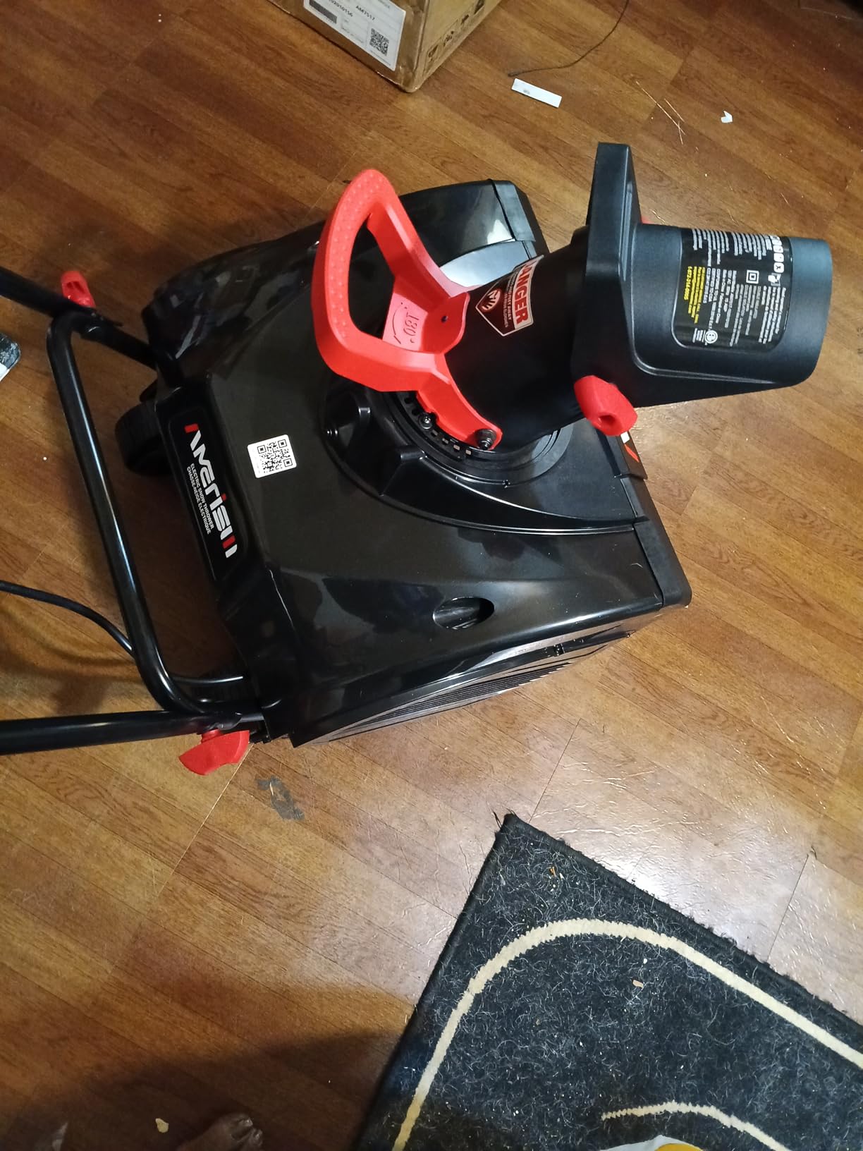 18-Inch Corded Electric Snow Blower, 15 Amp Motor, 30 ft Throwing Distance (AM7517) customer photo 1