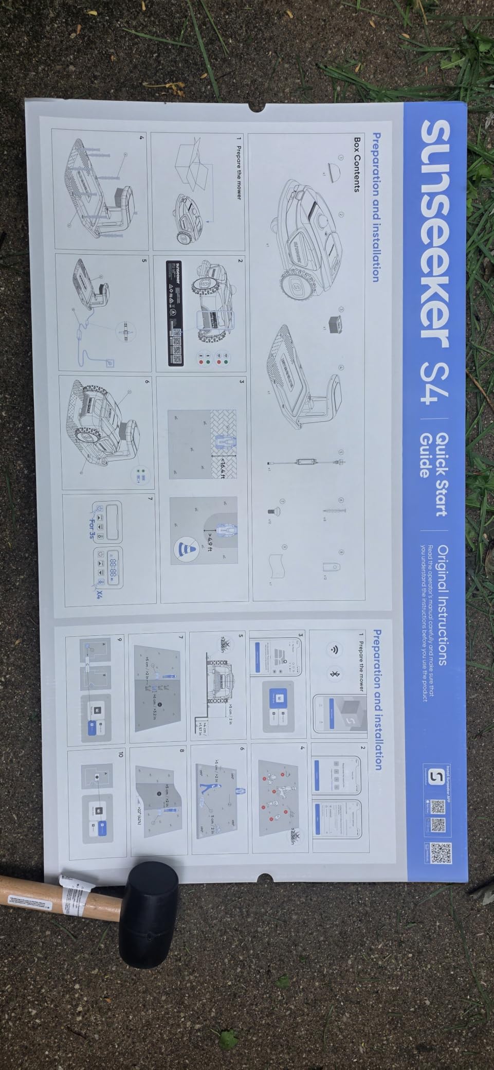 Sunseeker S4 Robot Lawn Mower, 3D LiDAR, Vision AI, 0.25 Acre, Wire-Free for Complex Yards, Trees, Shade and Narrow Passages customer photo 1