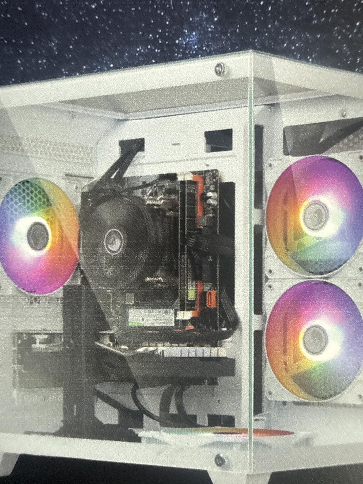 Gaming PC Computer Desktop, Radeon RX 560 4G, Intel Core i5 up to 3.2GHz, | 16GB GDDR3, 512GB SSD, WiFi 6, RGB Fan x 5,Prebuilt Windows 11 Home, for Gaming, Office and Study customer photo 1