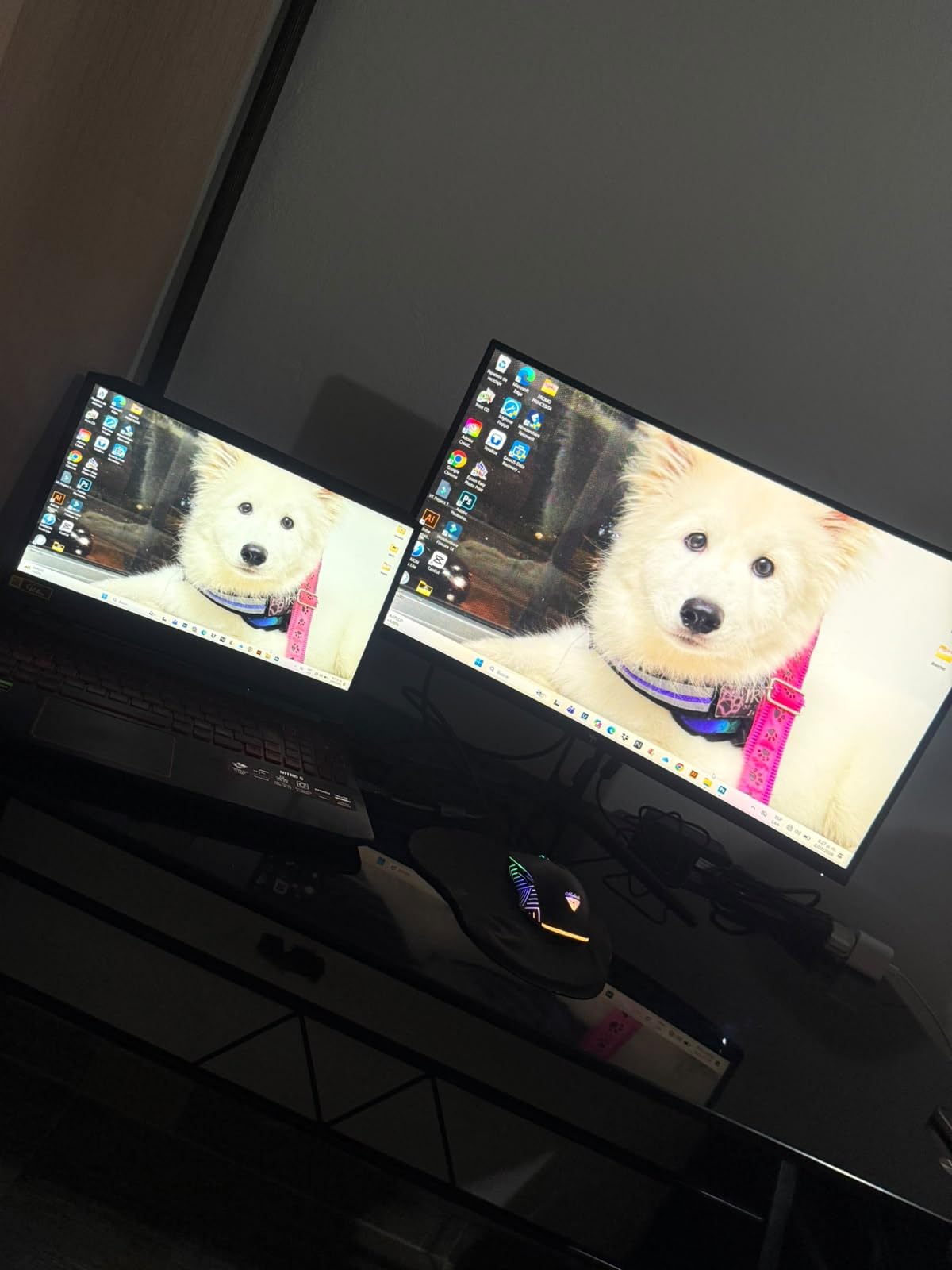 KTC H27S5C 27 Inch Curved Gaming Monitor, 1440P QHD 144Hz 120Hz Monitor, 1500R HVA Panel, HDR400, Adaptive Sync, 400nits, HDMI 2.0 x2, DP 1.4, VESA 100x100 PC Monitor customer photo 1