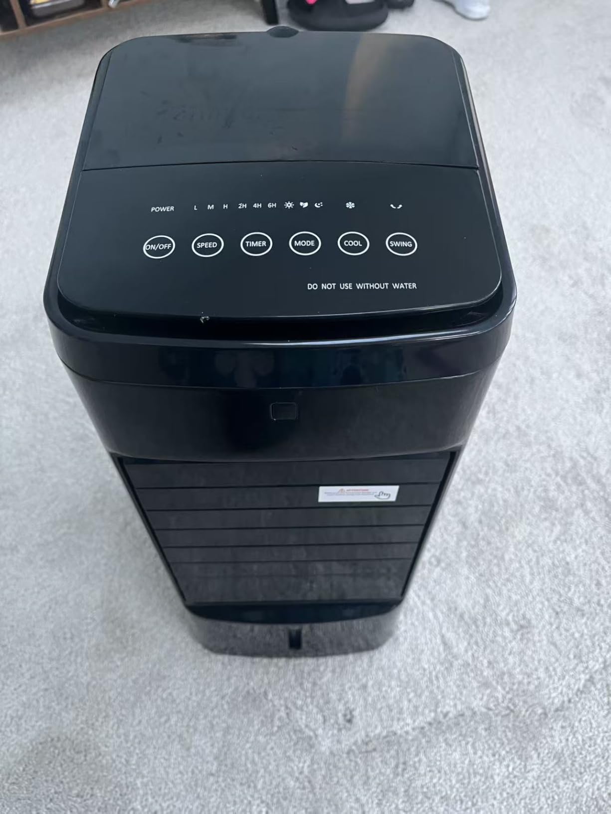 4-IN-1 Windowless Air Conditioner Portable w/ 4 Speed&4 Mode, 3.2-Gal Dual Tank for 30H Cooling, Waterless Alert Evaporative Cooler, 12H Timer, Remote, Swamp Cooler Air Conditioner for Bedroom customer photo 2