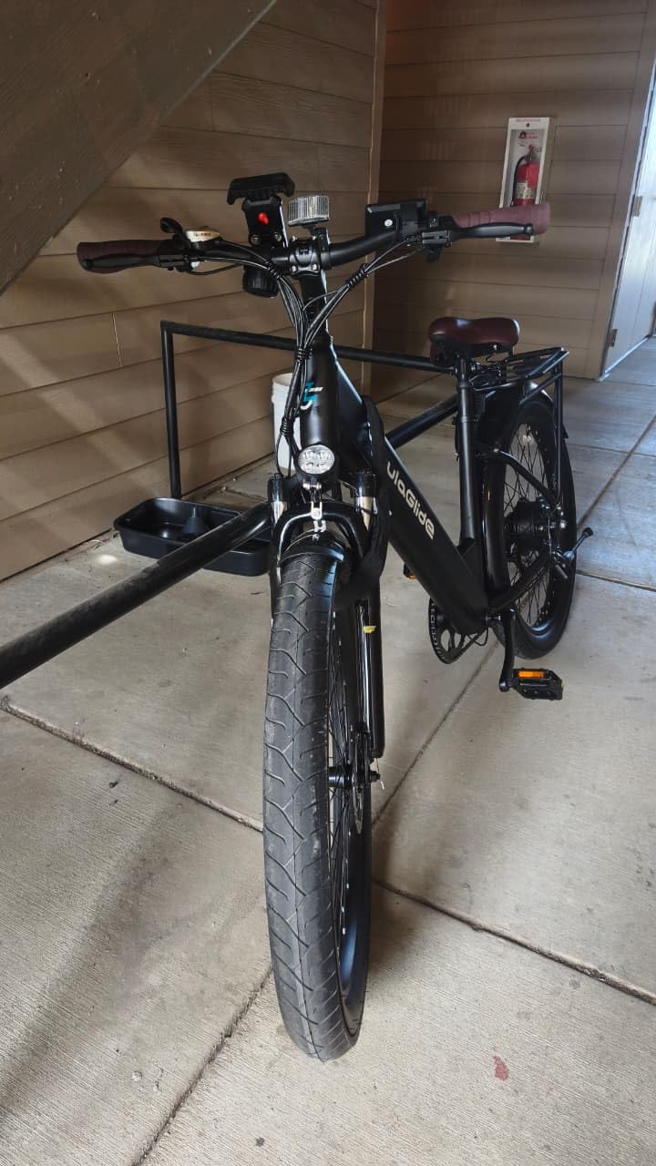 Electric Bike for Adults, Removable Battery, Step-Thru | 750W Peak Motor, 28 MPH Top Speed, 50 Miles Max Range, 26x3.0 Fat Tire, 7-Speed, UL2849 Certified customer photo 1