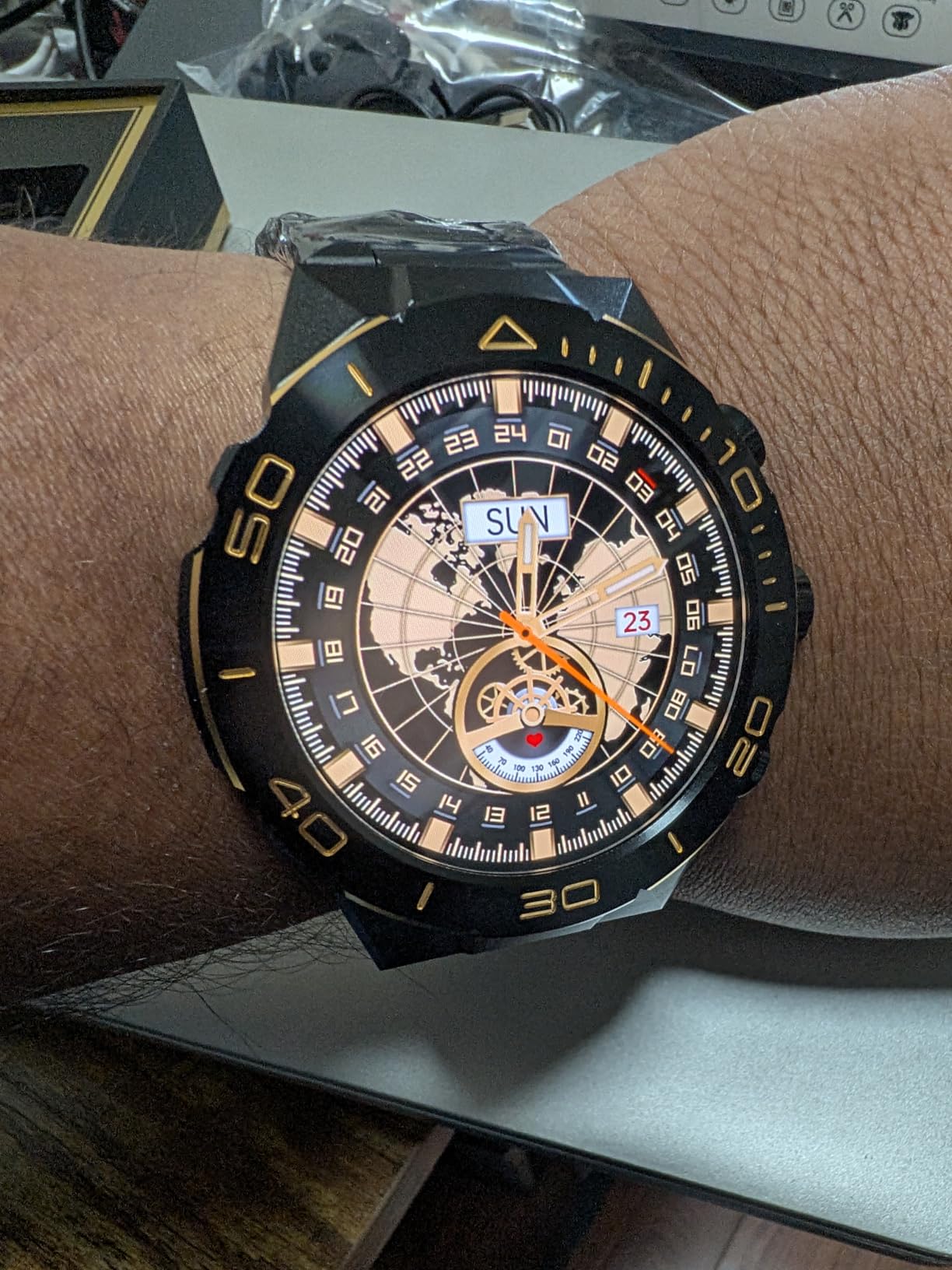 SOUYIE Men's Smart Watch with Bluetooth Call, 1.43