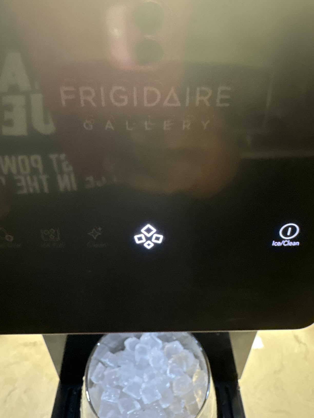 FRIGIDAIRE Touchscreen Nugget Ice Maker, Countertop Ice Machine, Sonic Ice Maker with 33 lbs. Capacity, Slate customer photo 2