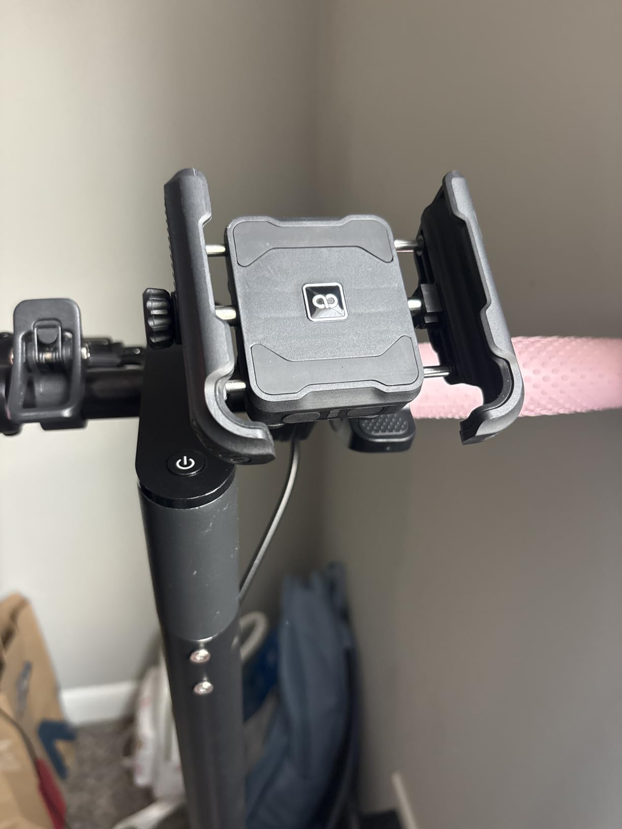 Lamicall Motorcycle Bike Phone Mount with Upgrade Vibration Dampener | Camera Friendly, for 6-7.2