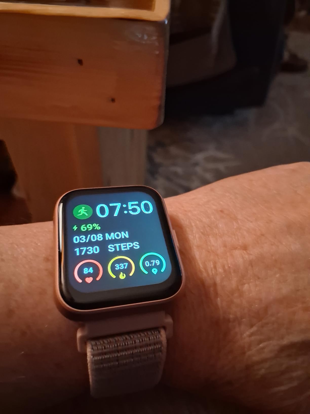 Smart Watch for Men Women, 1.8