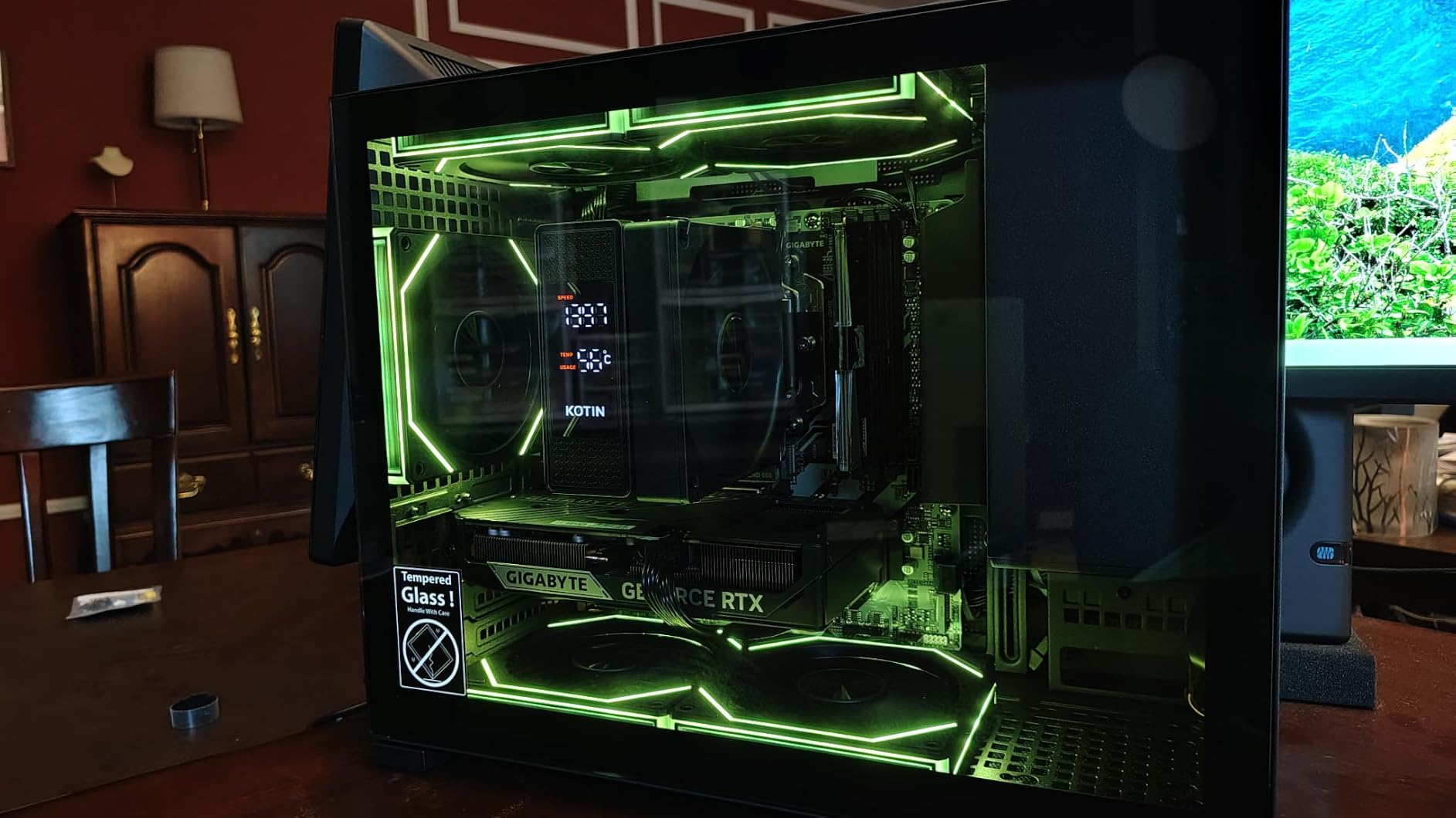 KOTIN Prebuilt Gaming PC, Ryzen 5 9600X, 16GB DDR5, RTX 5060 8GB, 1TB SSD customer photo 2