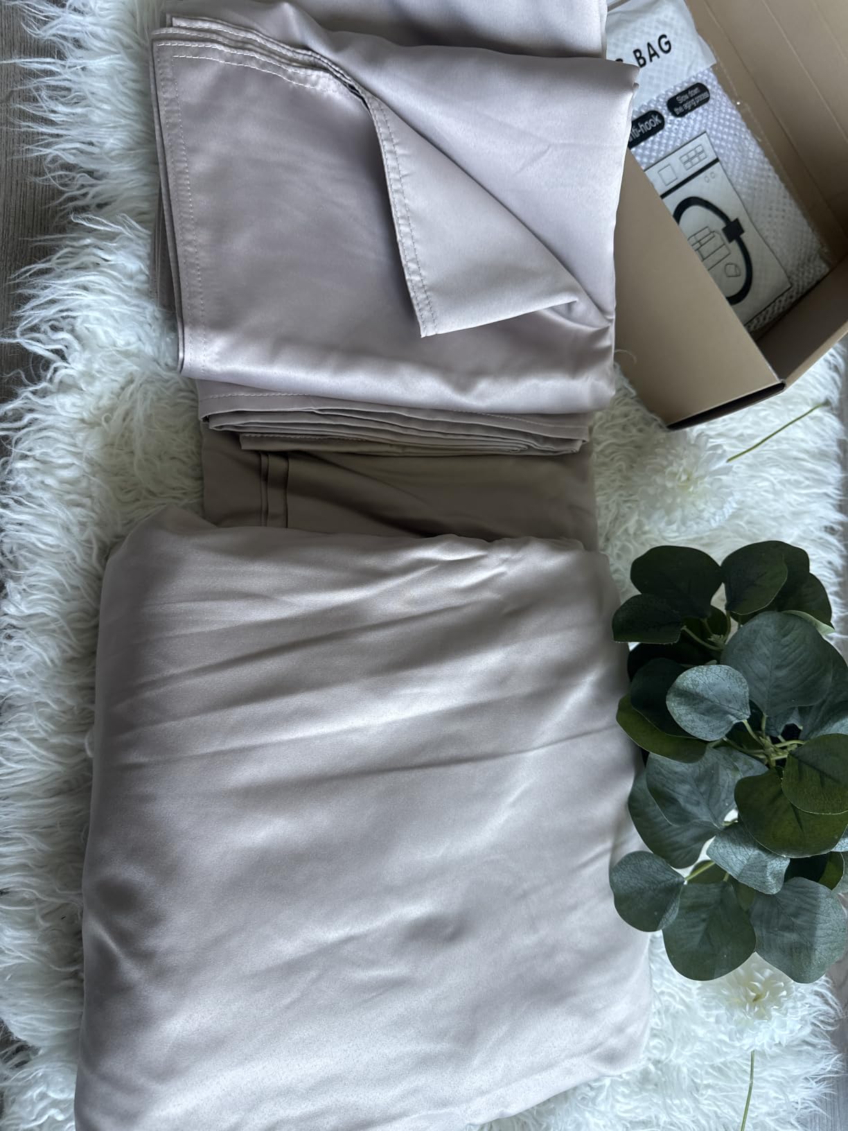 100% Bamboo Viscose & Tencel Lyocell King Size Sheet Set| Cooling & Breathable Bedsheets for Hot Sleepers |Luxury Silky Soft | 18