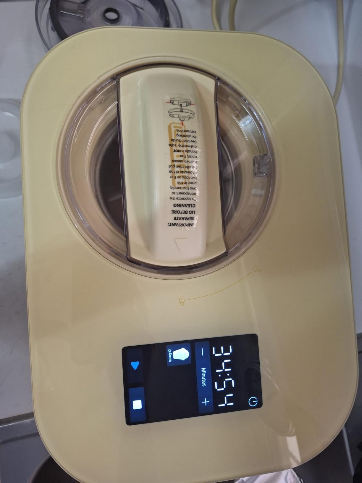Iceman by Chefman Trio Ice Cream Maker | No Pre-Freezing with Built-In Compressor | for Ice Cream, Froyo, Sorbet, Sherbet & More customer photo 1