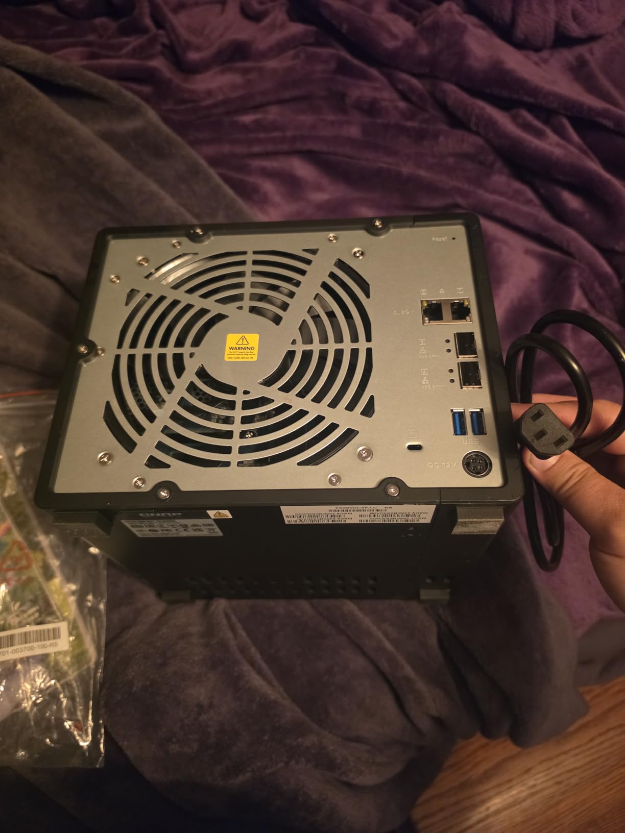QNAP TS-832PX-4G 8 Bay NAS | High-Capacity, 10GbE SFP+, 2.5GbE customer photo 1