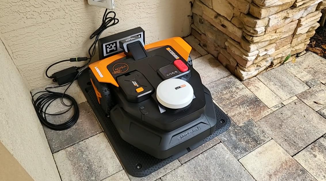 WORX Robot Lawn Mower for 1/2 Acre, No Perimeter Wire, WR320 Landroid Vision Cloud with AI Obstacle Avoidance, RTK Cloud Navigation, Auto Mapping, App Control, 30% Slope customer photo 2