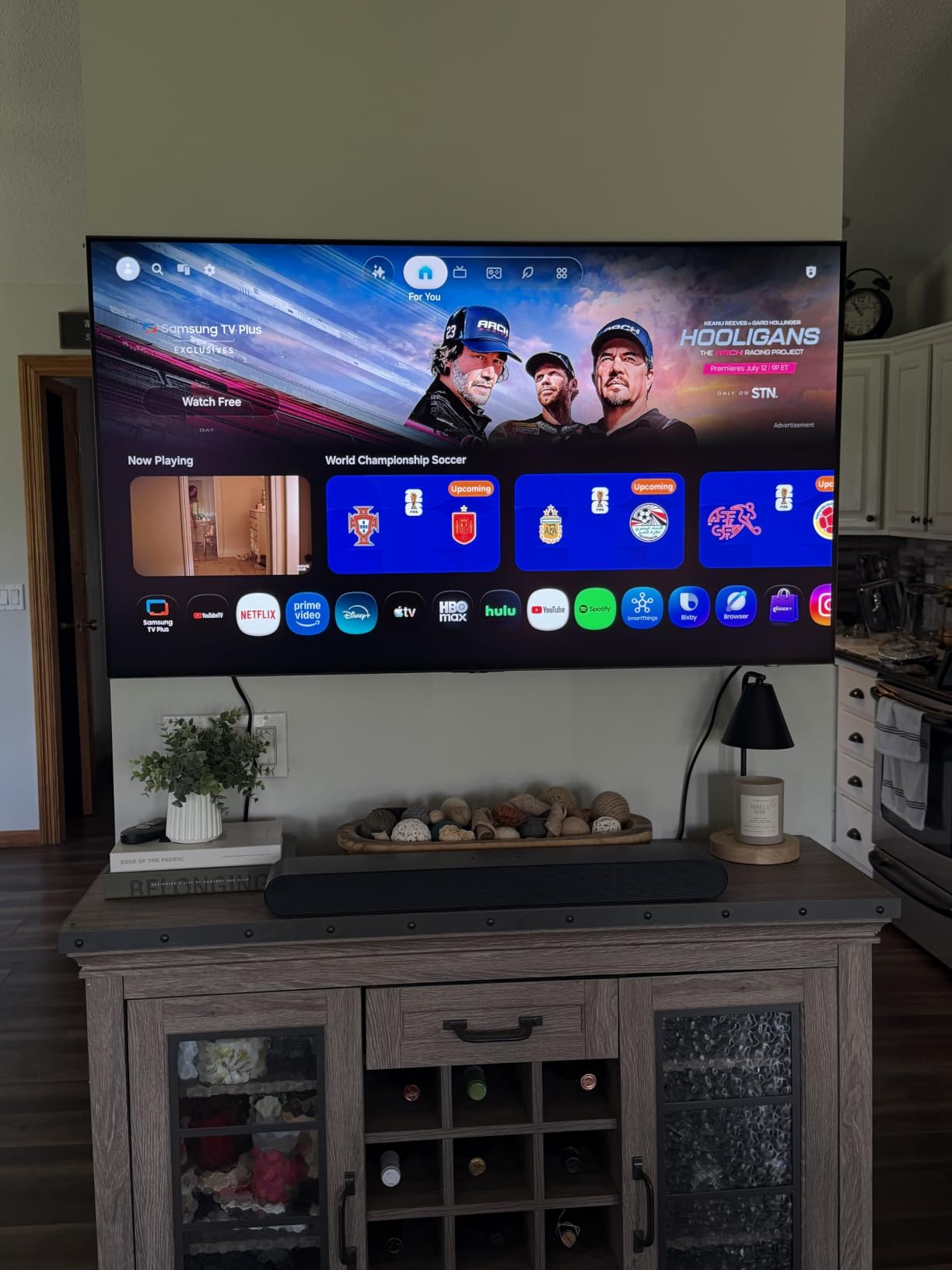 Samsung 55-Inch Class S90H Series, OLED, 4K, Smart TV, 2026 Model | Samsung Vision AI, Glare Free with Real Black & Real Color, OLED HDR+, NQ4 AI Gen3 Processor, Alexa Built-in customer photo 1