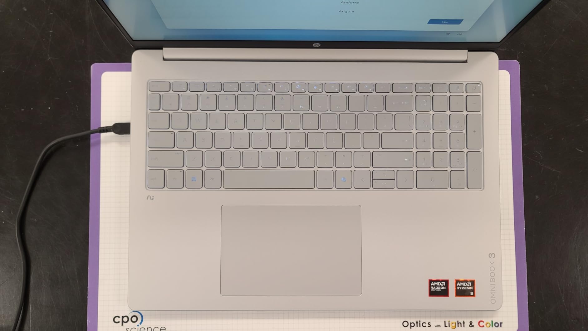 HP OmniBook 3 16 inch Next Gen AI PC, 2K Touchscreen, AMD Ryzen AI 5 430, 16 GB RAM, 512 GB SSD, AMD Radeon 840M GPU, Windows 11 Home, Glacier Silver, 16-bv0099nr customer photo 1