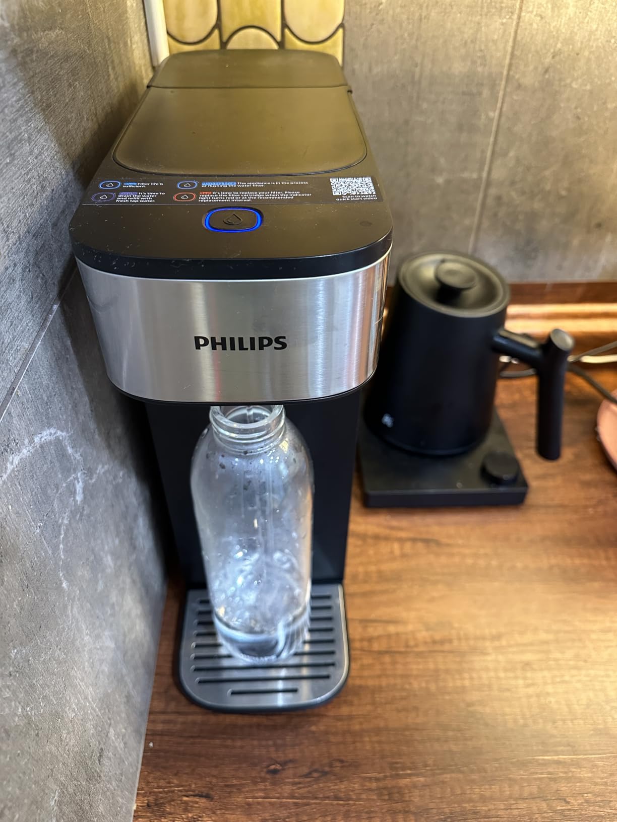 PHILIPS Countertop Reverse Osmosis Water Filter, Installation-Free | NSF-certified 5-stage RO countertop system with Aquaporin Tech. Removes lead & TDS. Compact, plug-and-play customer photo 2