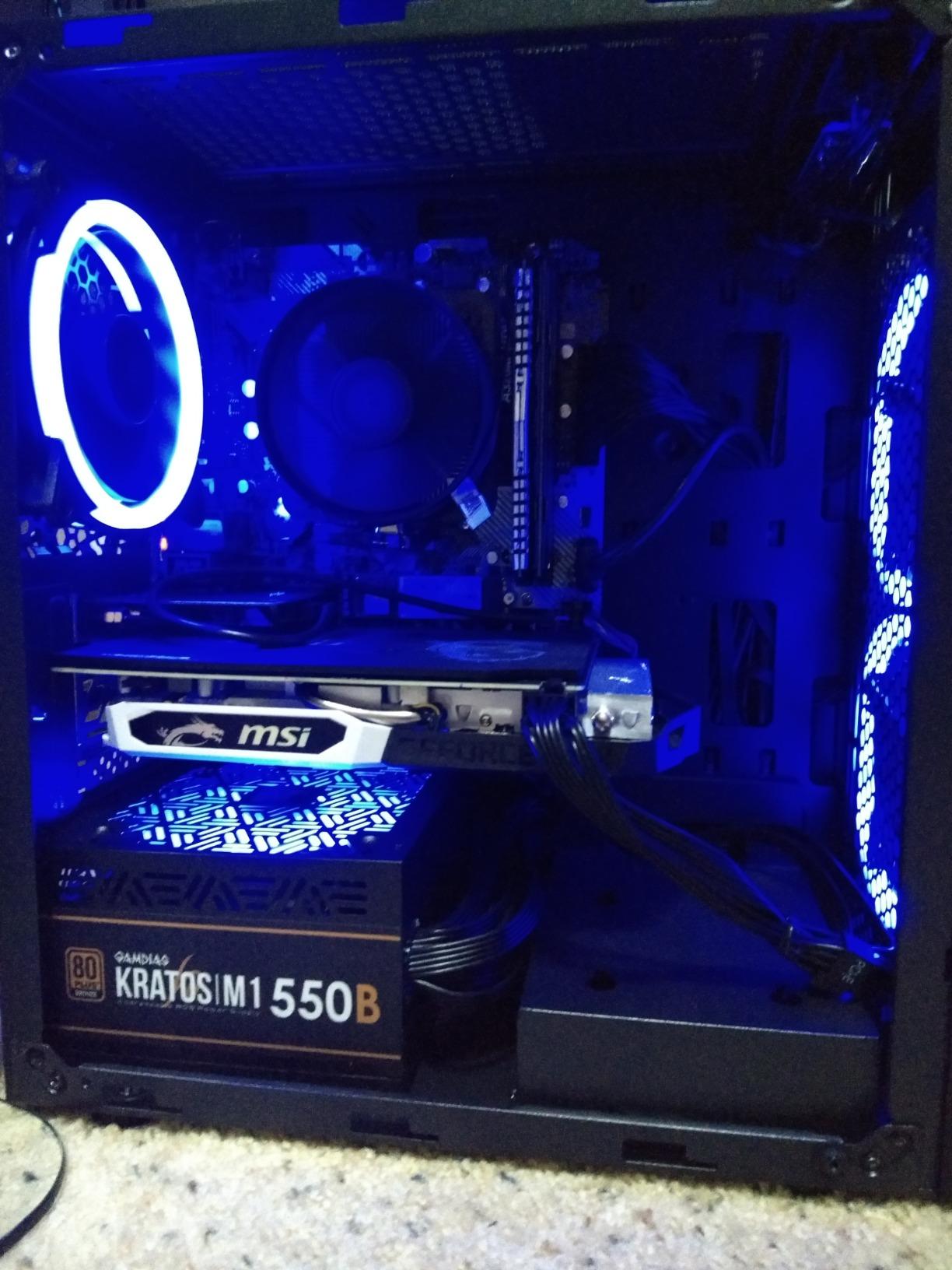 Skytech Gaming Azure 3 Gaming PC, Ryzen 7 9850X3D, RX 9070 XT, 32GB DDR5 RAM 5600, 2TB Gen4 NVMe M.2 SSD, Windows 11, 850W GOLD ATX 3 PSU, 360 ARGB AIO, Wi-Fi 5, Desktop customer photo 1