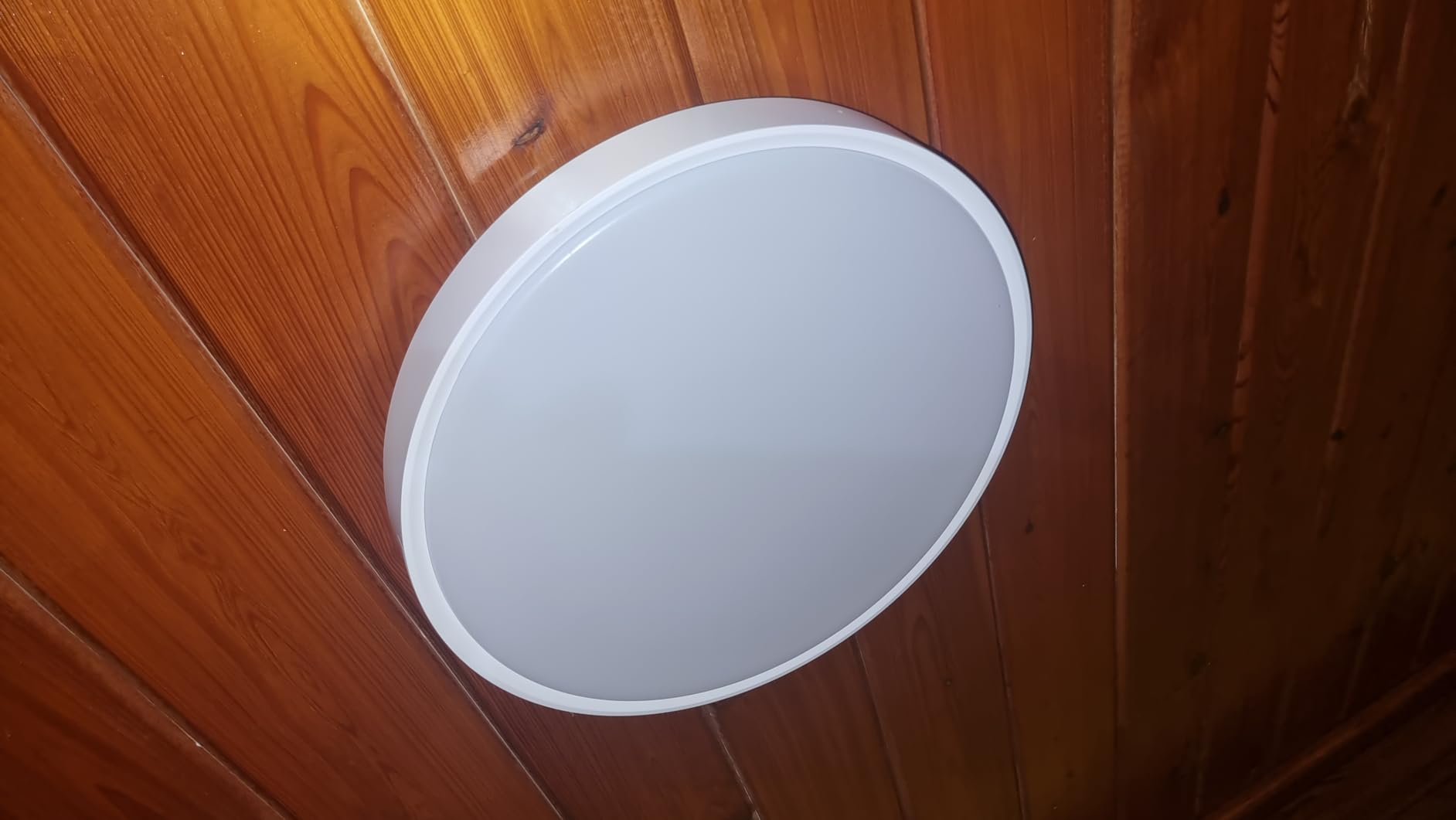 Govee Smart Ceiling Light Pro, RGBIC 4800LM 2700K-6500K 18 Inch 1 Pack | RGBIC LED Ceiling Light Fixture, 4800LM DIY Colors, Works with Matter Alexa, 2700K-6500K Lights for Living Room, Bedroom customer photo 1
