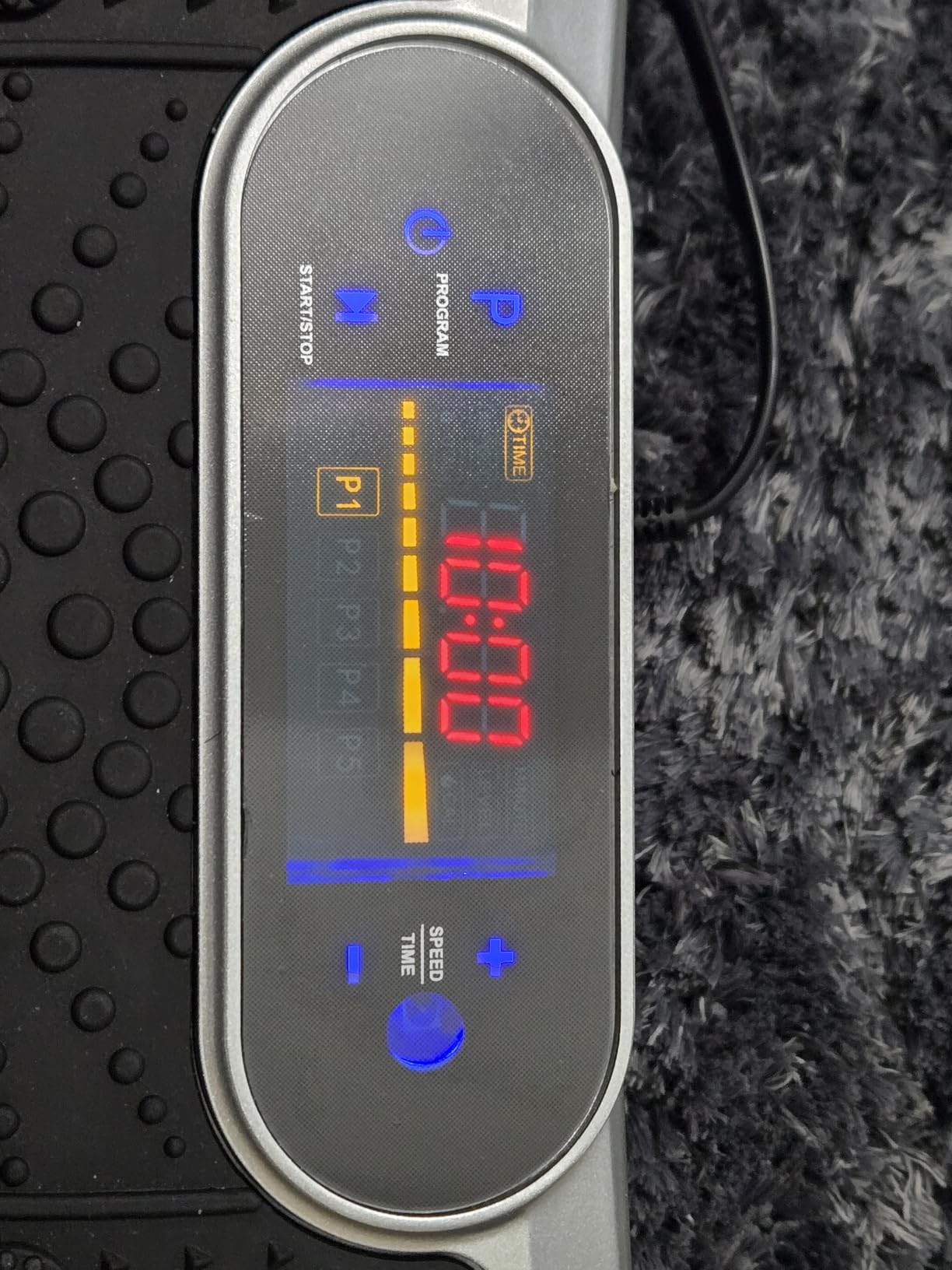 Vibration Plate Fitness Platform Exercise Machine Vibrating Shaking Full Body Shaker Workout Vibrate Stand Shake Board Sport for Weight Loss Fat Burner for Gym Home Office customer photo 2