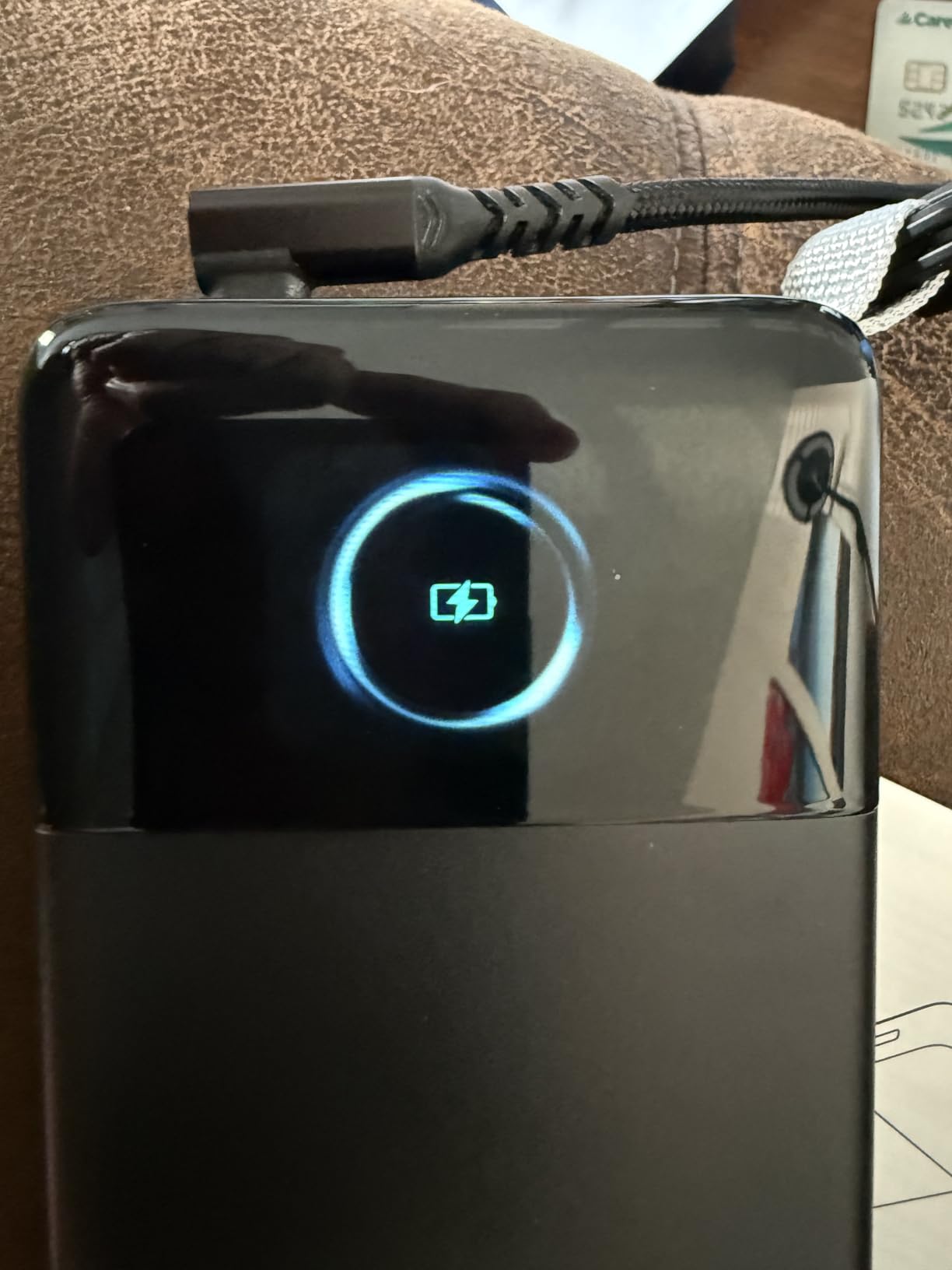 NOBIS Portable Charger 187W 25000mAh Power Bank with Smart Display APP | 2C+1A Outputs (100W Max), Detachable USB C Cable customer photo 1
