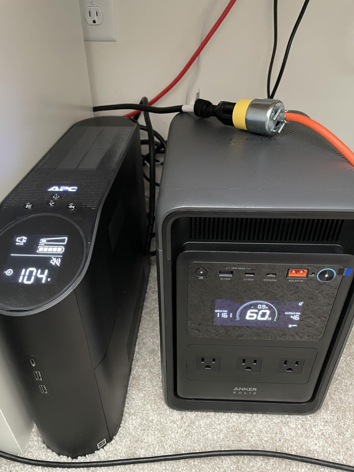 Anker SOLIX S2000 Portable Power Station, 2,010Wh, 3,000W Peak, Home Backup, LiFePO4 Battery, Up to 35-Hour Fridge Backup, 1,500W Solar Generator for Home, UPS, Outdoor, and Emergency Use customer photo 1