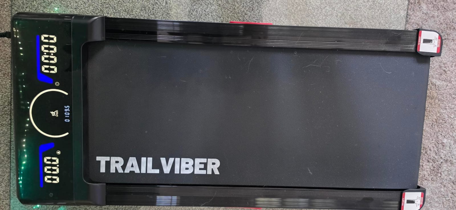 Walking Pad Treadmill 12% Auto Incline, Under Desk Treadmill | 450 lb capacity, 9-level auto incline to 12%, smart APP + Bluetooth speaker, compact treadmills for home, RGB Display. customer photo 1