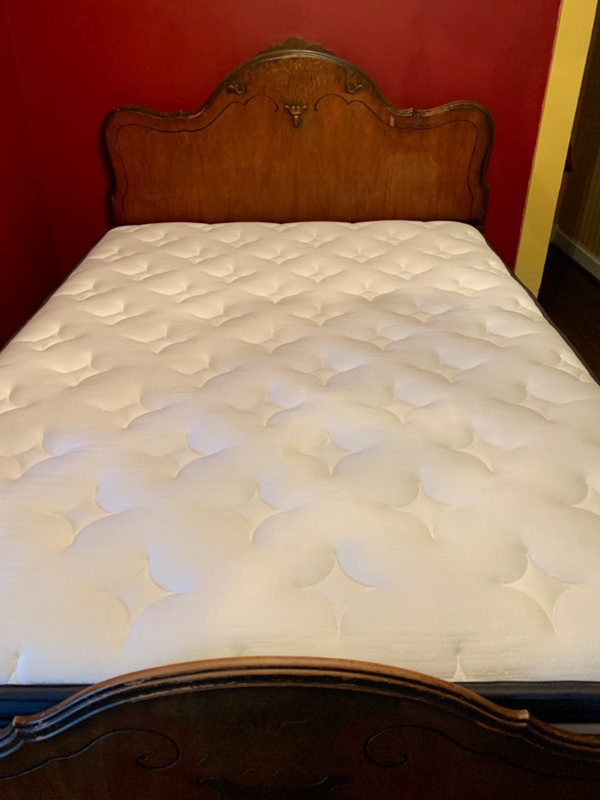 12 Inch Firm Queen Mattress - Hybrid Mattresses in a Box | with Back and Lumbar Hip Support, Fiberglass Free, CertiPUR-US Certified - 365 Nights Trial & 10 Years Warranty customer photo 2