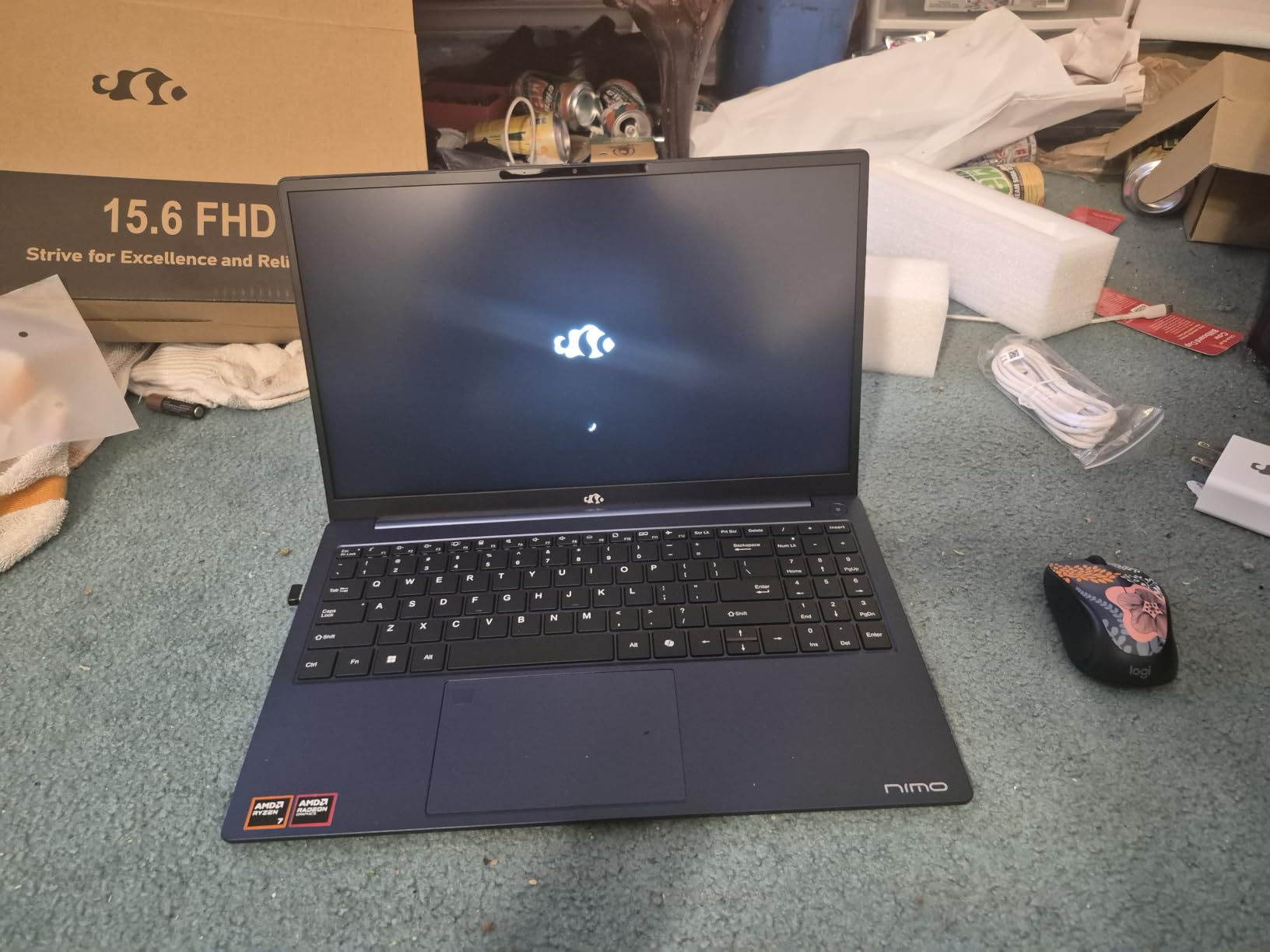 NIMO 15.6 Gaming-Creator-Laptop, 8-Core AMD Ryzen 7 8745HS, 16GB RAM, 1TB SSD, Radeon 780M, FHD Display, 100W PD Charging, 2-Yr Warranty customer photo 1