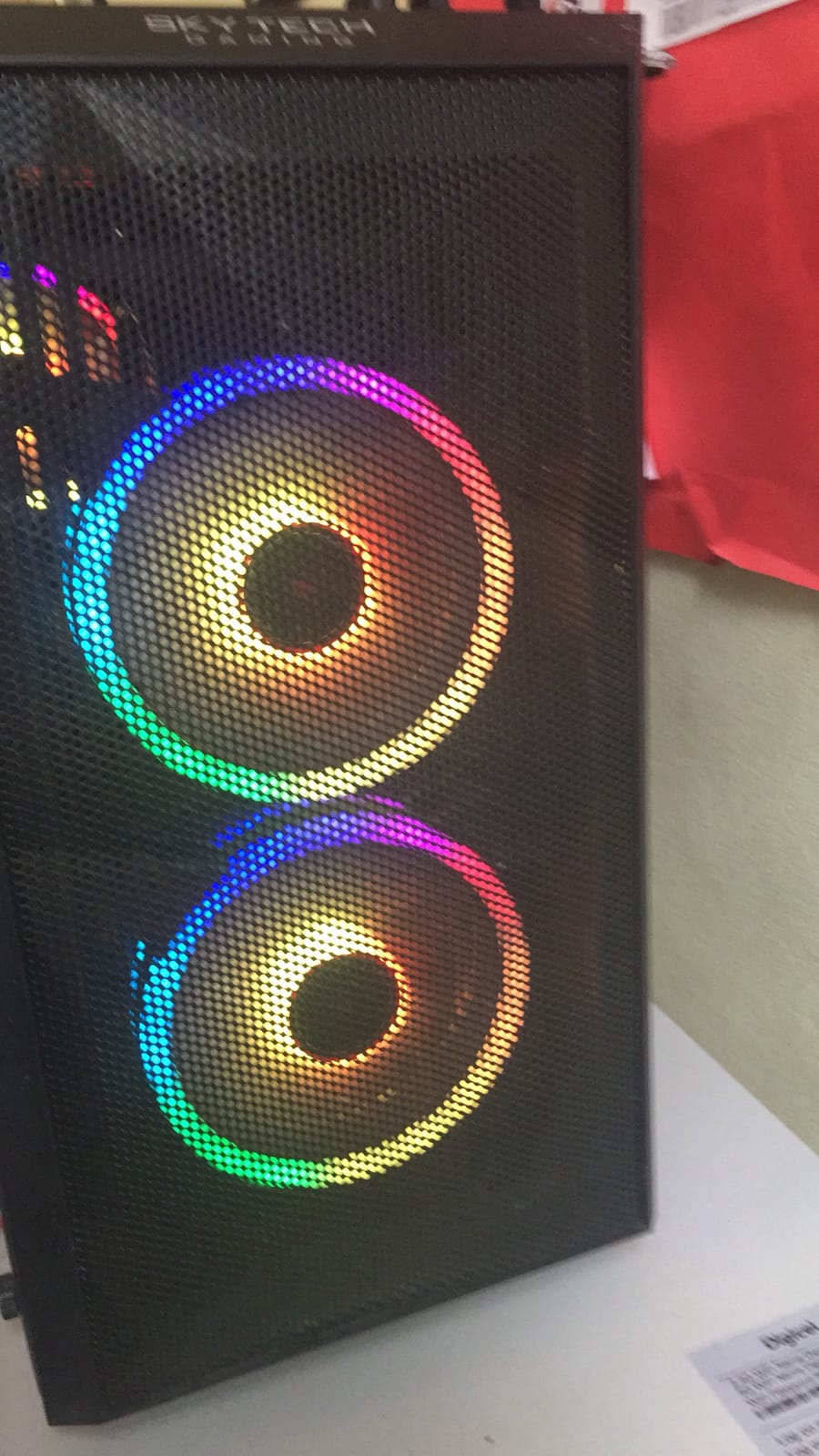 Skytech Gaming PC Azure 3, Ryzen 7, RTX 5060, 16GB RAM, 1TB SSD | Windows 11, AMD 5700, NVIDIA 5060, NVMe SSD, DDR4 3200, 650W GOLD PSU, Wi-Fi 5, Desktop customer photo 2