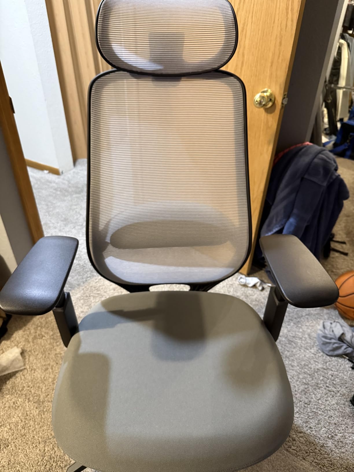 ProtoArc EC200 Ergonomic Office Chair with Adjustable Seat Depth | Lumbar Support, High-Back, Mesh Desk Chair, Home Office 8+ Long Hours Sitting, For Remote Workers & Programmers, Pure Black customer photo 2